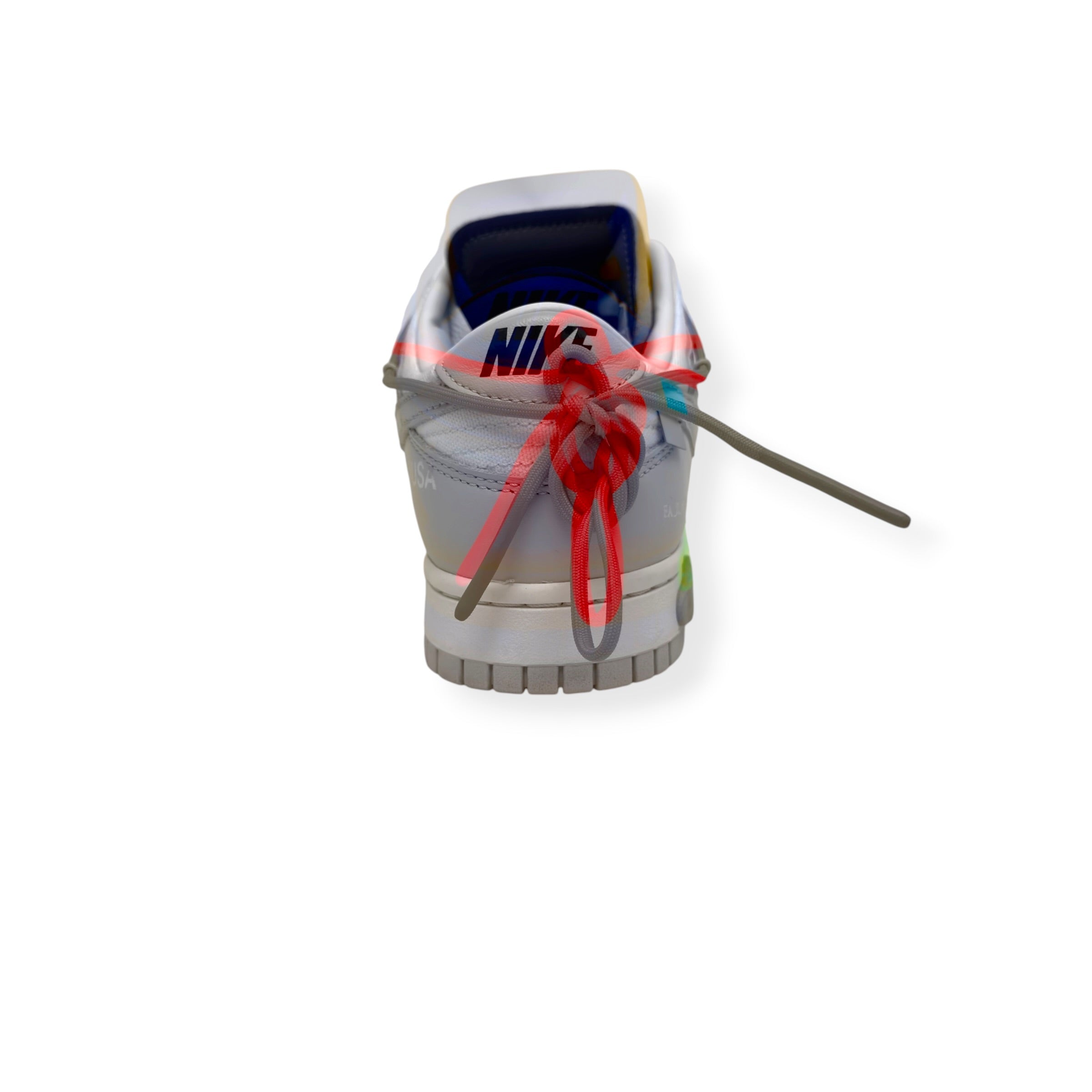 NIKE X OFF-WHITE DUNK LOW TOP SNEAKER 'LOT 23 OF 50' UK8