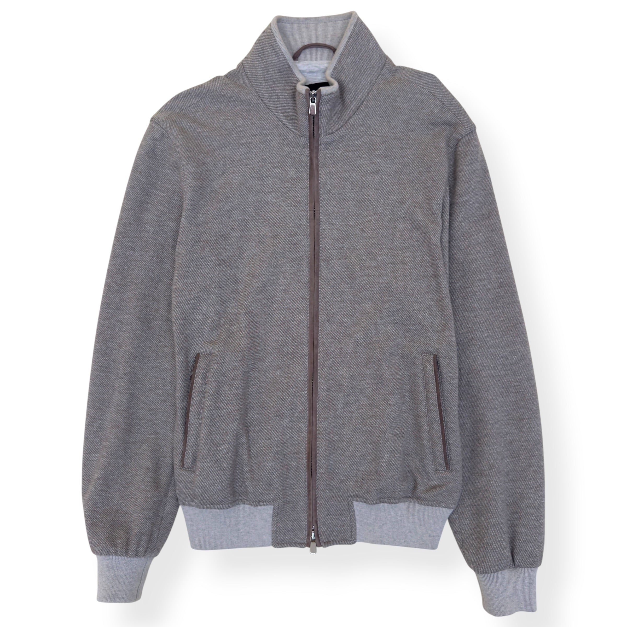 THOM SWEENEY WOOL BLEND JACKET GREY 52 / L