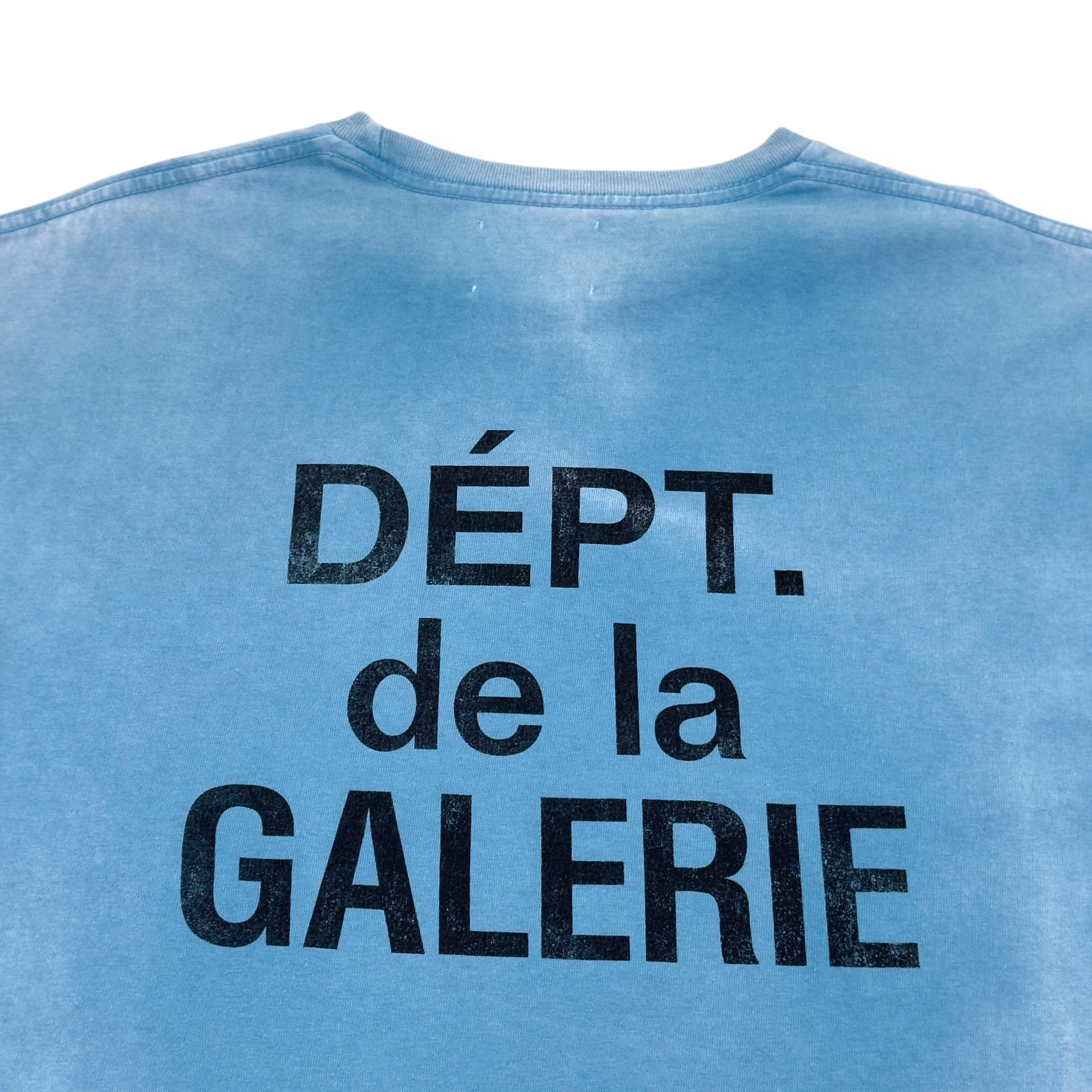 GALLERY DEPT. COTTON LONG-SLEEVE T-SHIRT BLUE L