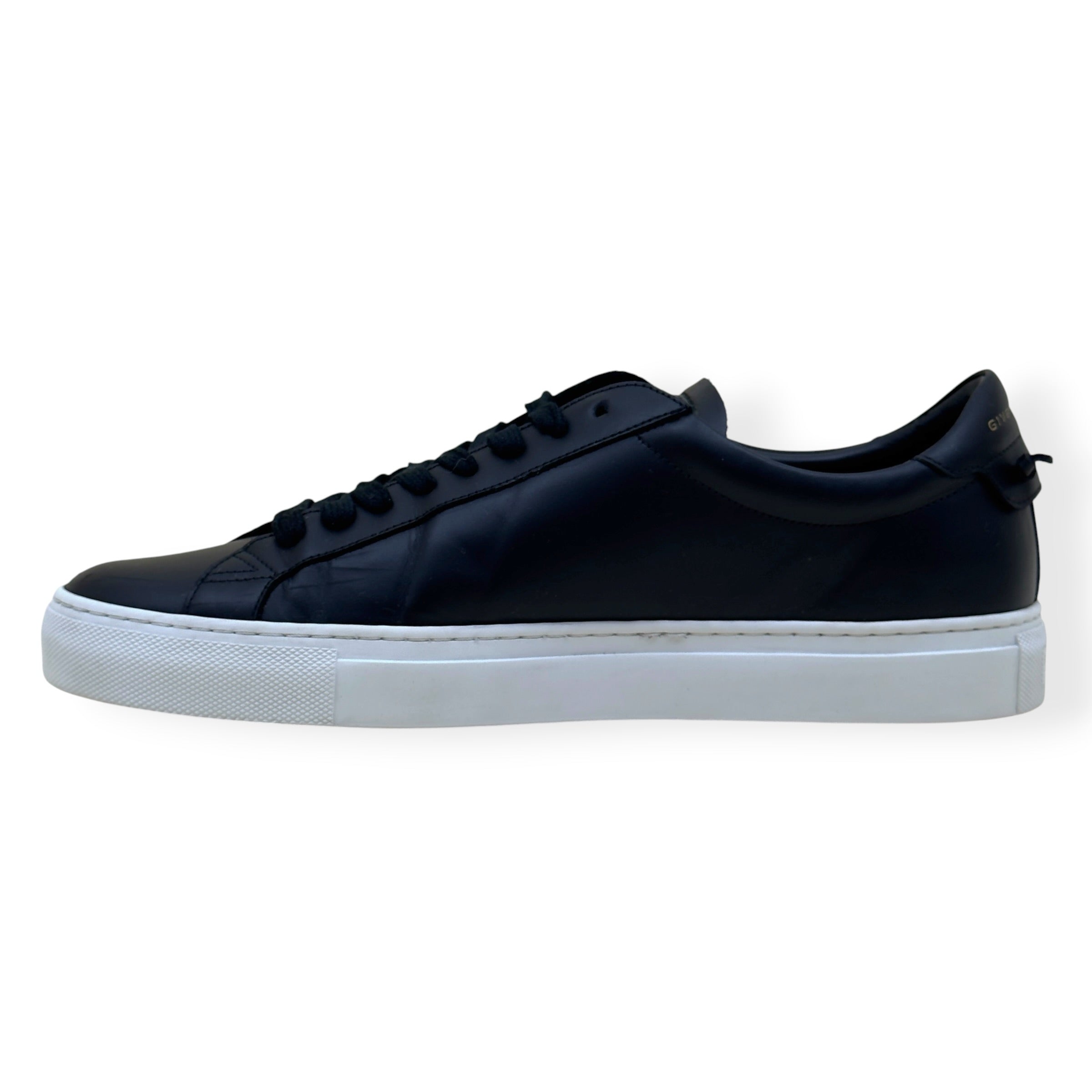 GIVENCHY URBAN STREET LEATHER SNEAKER BLACK 42 / UK8