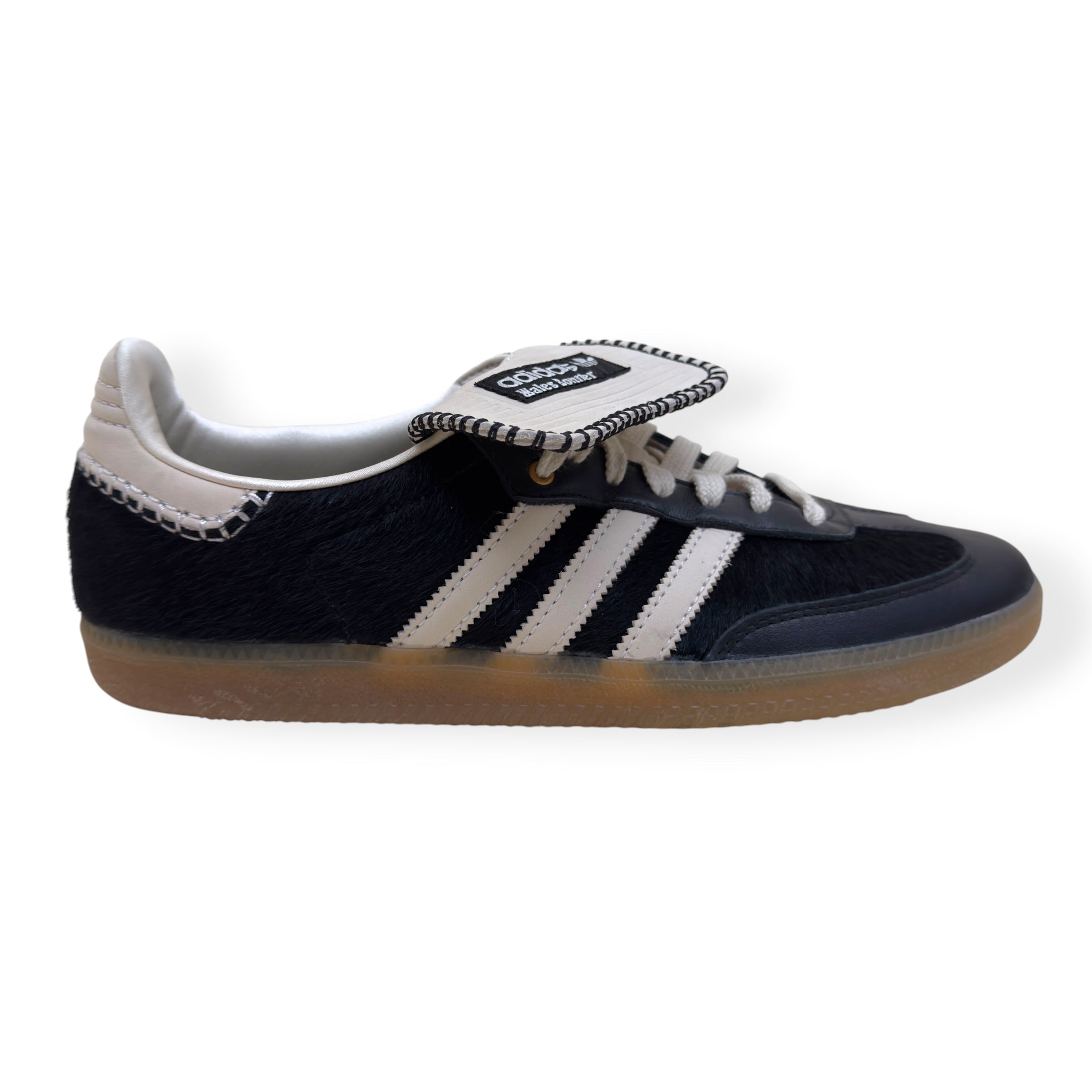 WALES BONNER X ADIDAS SAMBA PONY SNEAKER CORE BLACK UK10.5