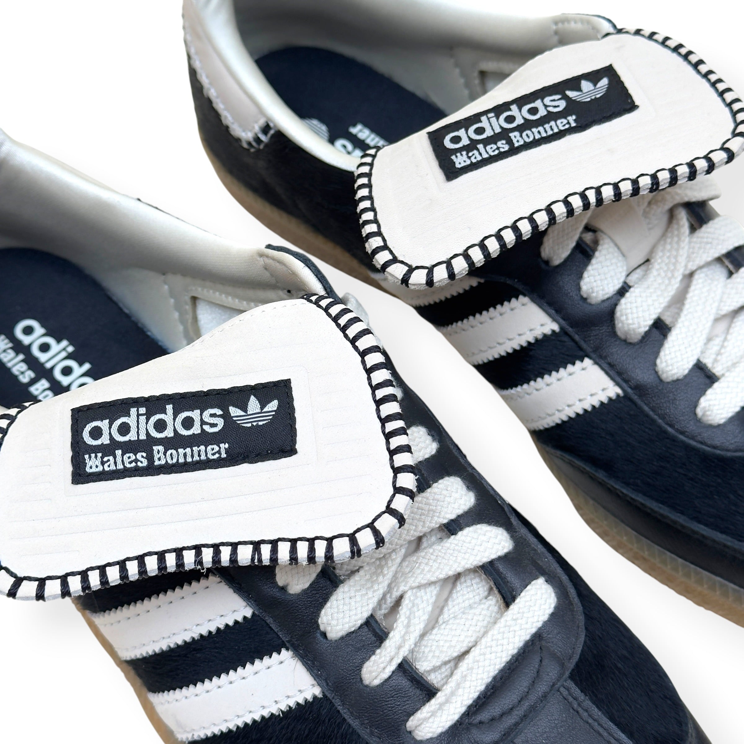 WALES BONNER X ADIDAS SAMBA PONY SNEAKER CORE BLACK UK10.5