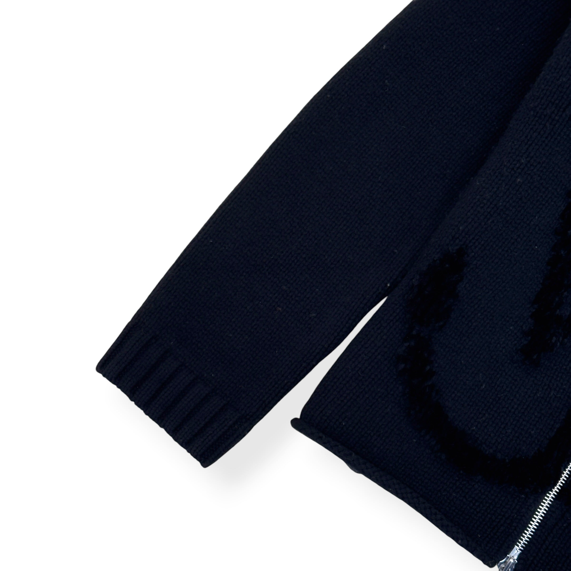 JW ANDERSON ‘ANCHOR JWA’ WOOL HOODIE BLACK XL