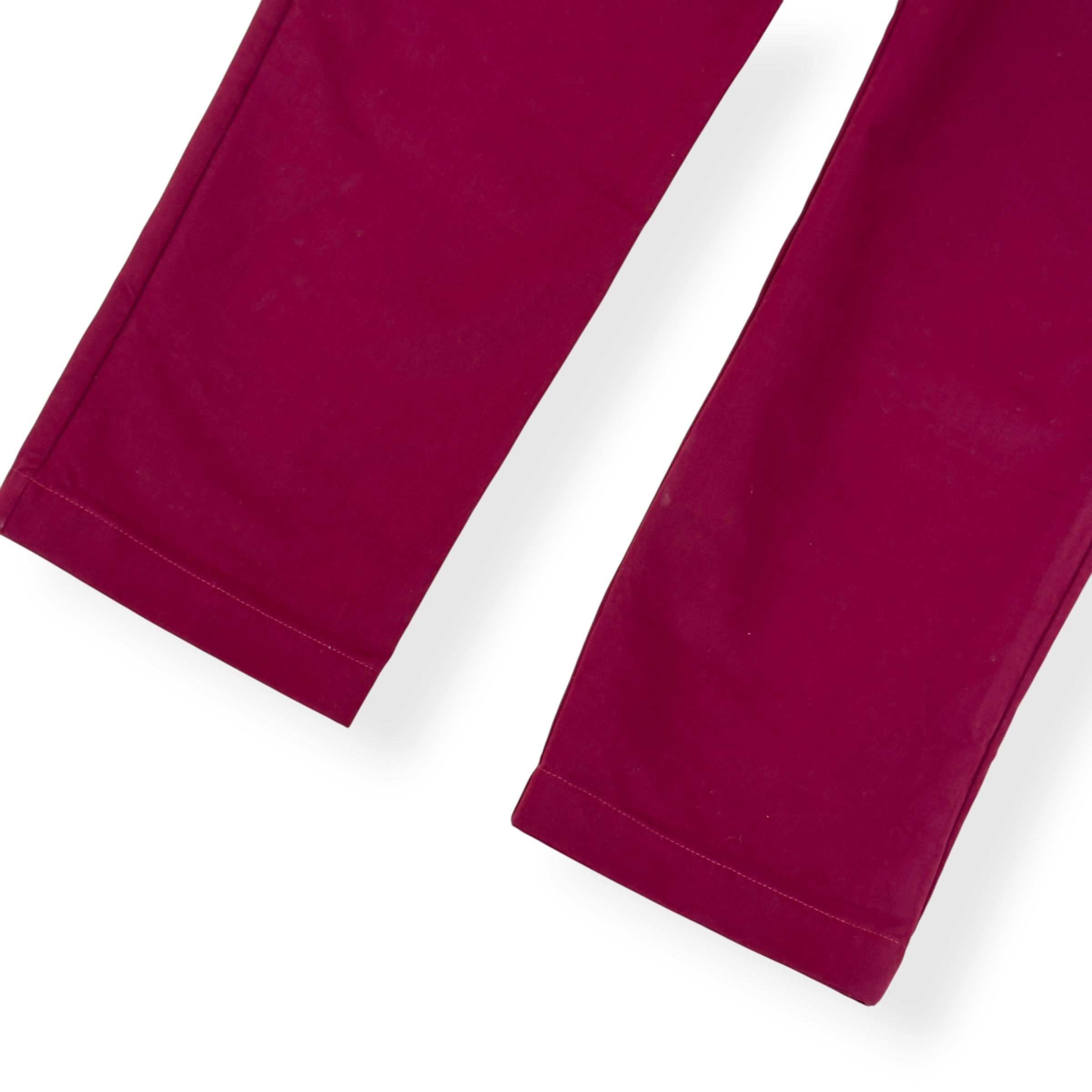 RICK OWENS DRKSHDW DRAWSTRING TROUSERS BURGUNDY M