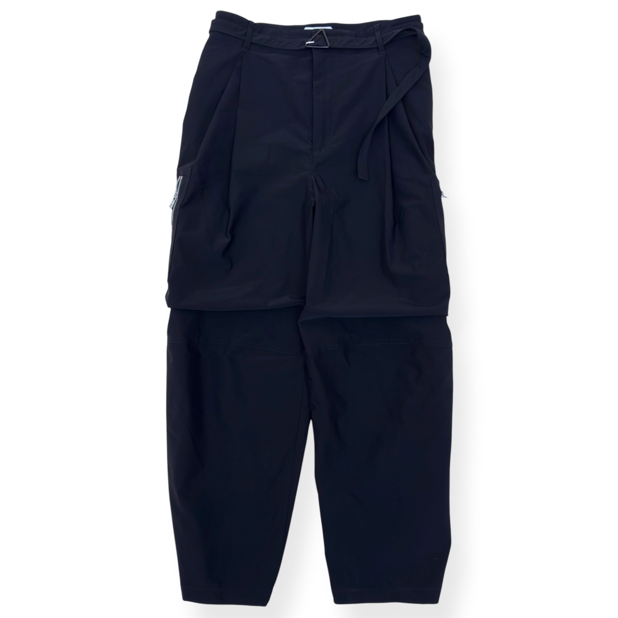 BOTTEGA VENETA SALON 02 CARGO TROUSERS BLACK 42 / S