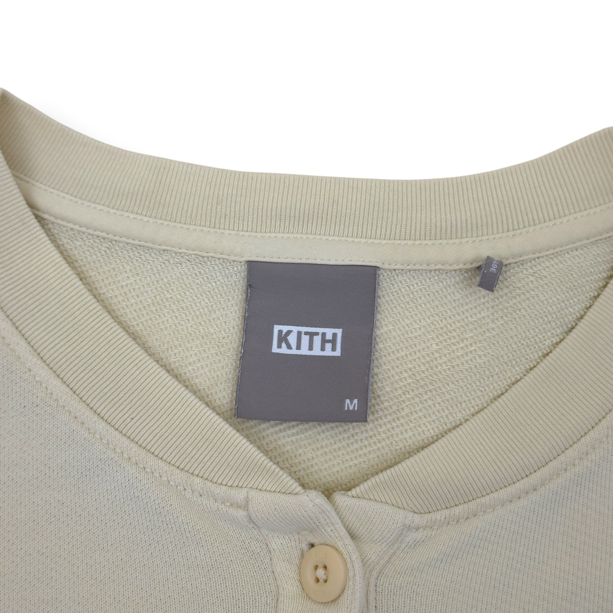 KITH HENLEY NELSON PULLOVER CREAM M