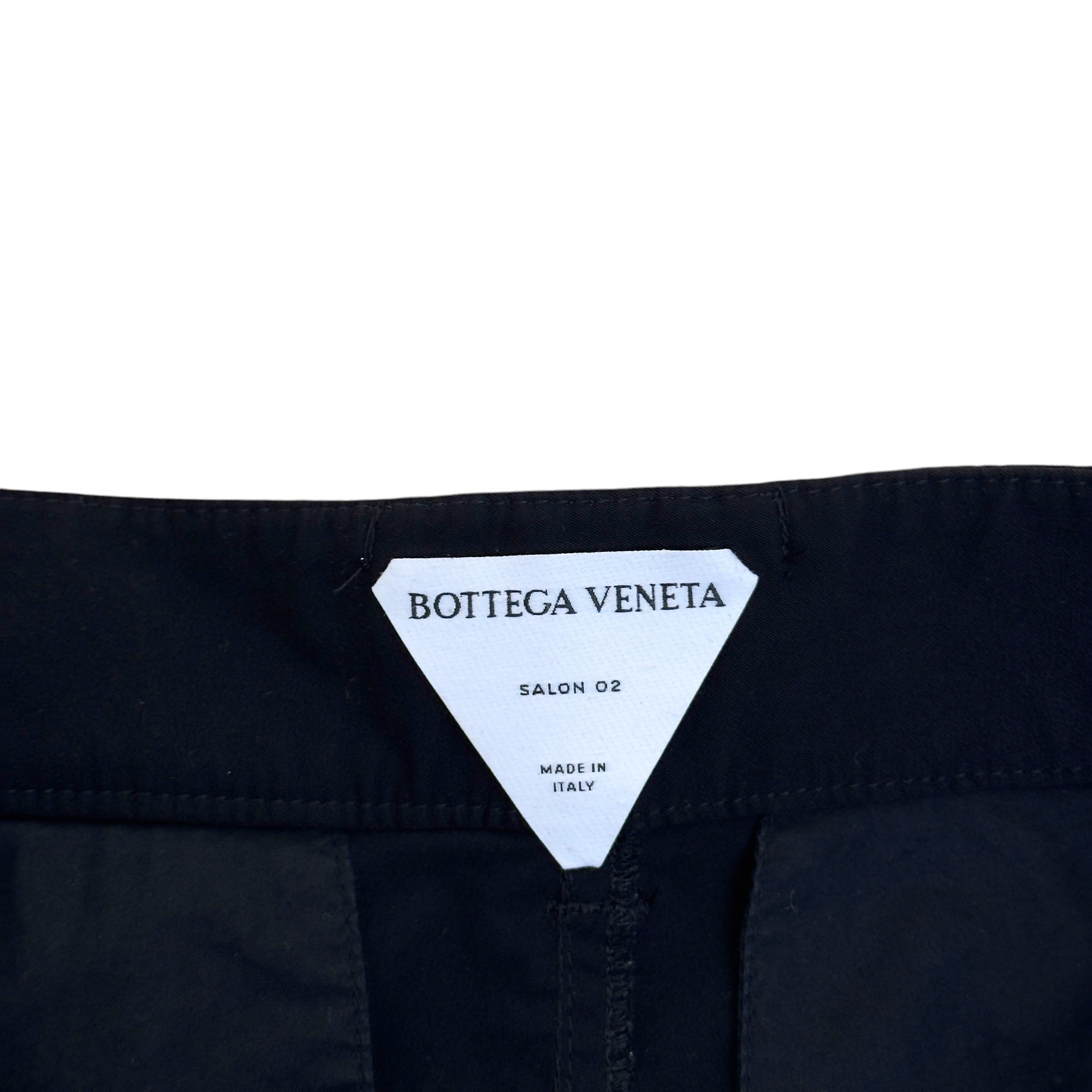 BOTTEGA VENETA SALON 02 CARGO TROUSERS BLACK 42 / S