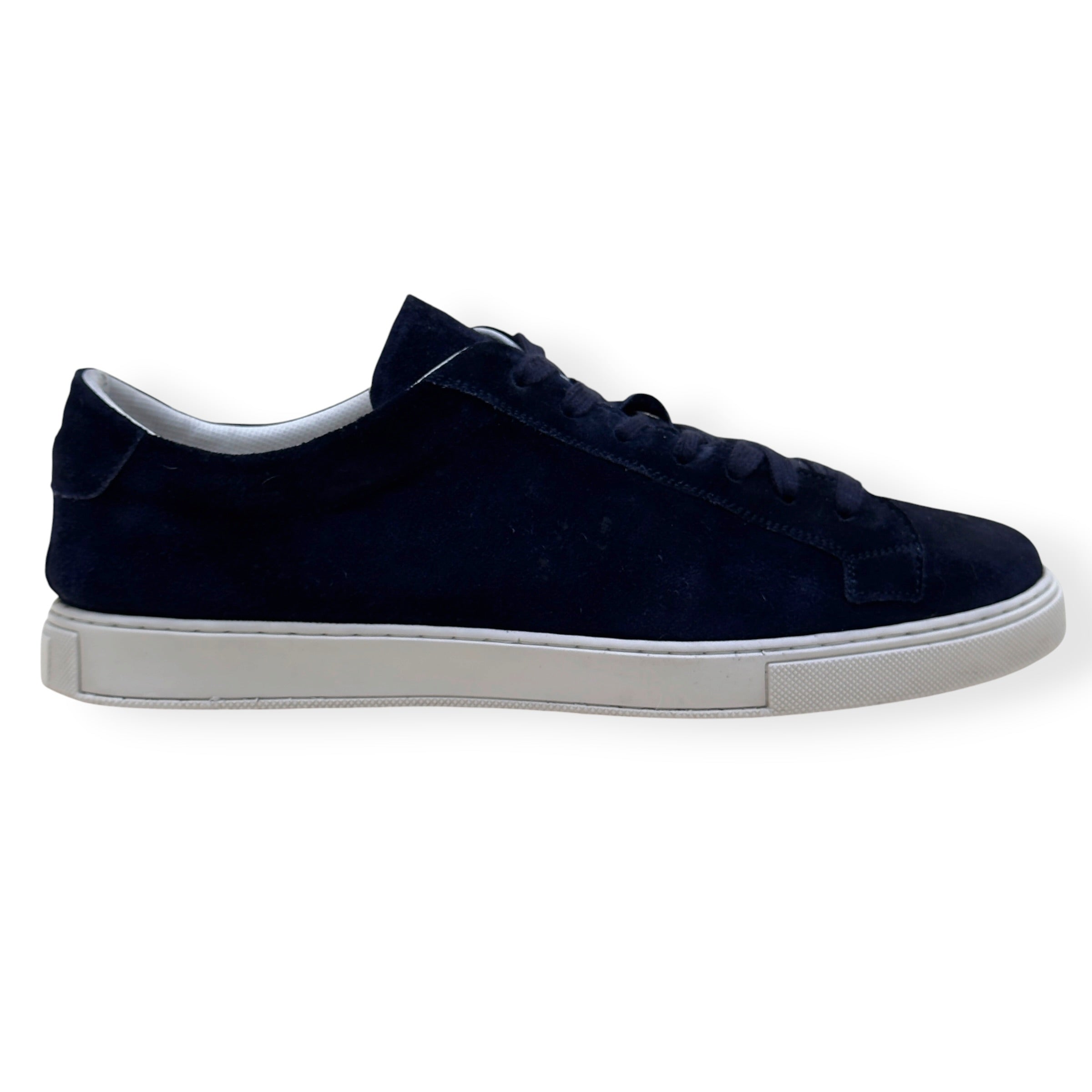 THOM SWEENEY SUEDE SNEAKER NAVY UK8