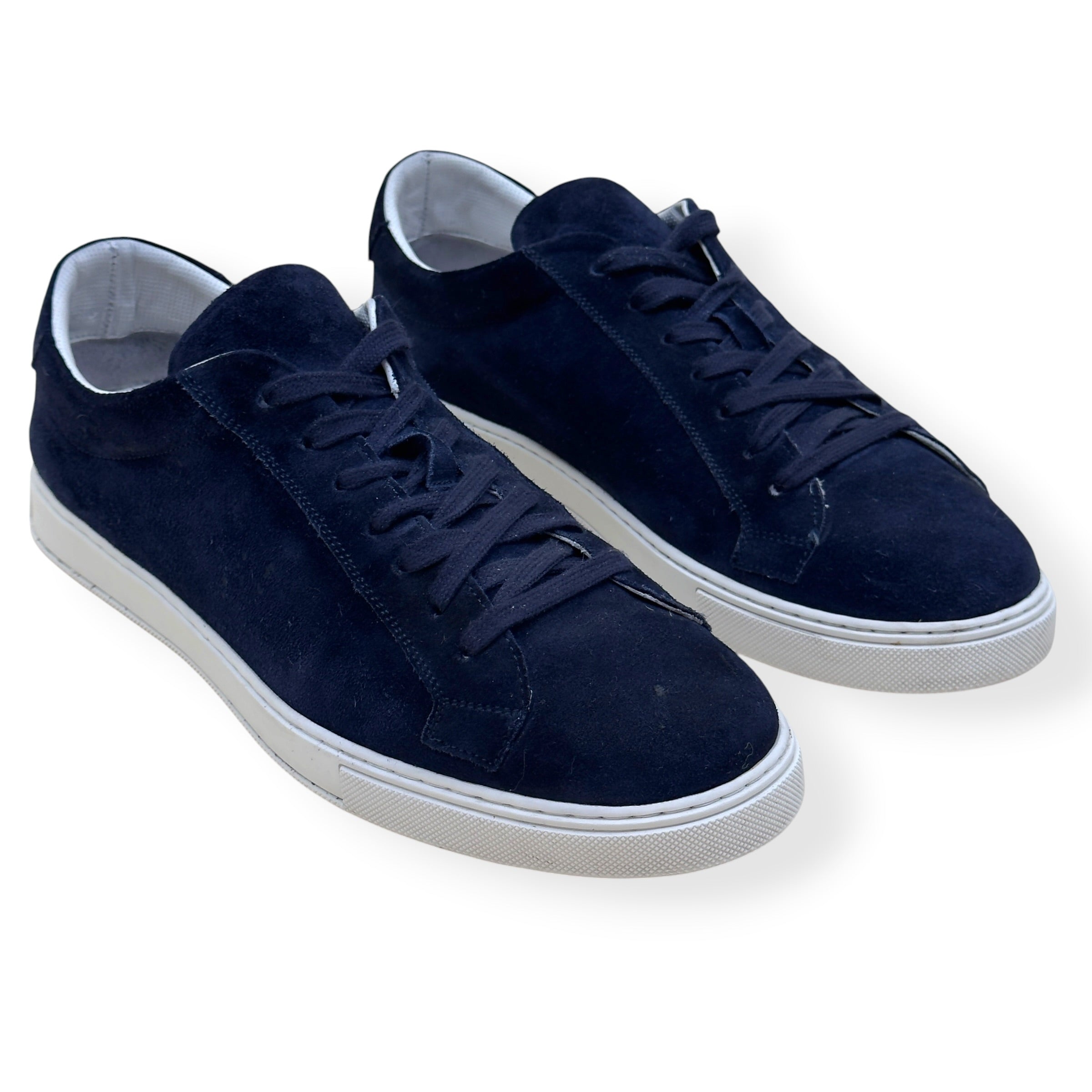 THOM SWEENEY SUEDE SNEAKER NAVY UK8
