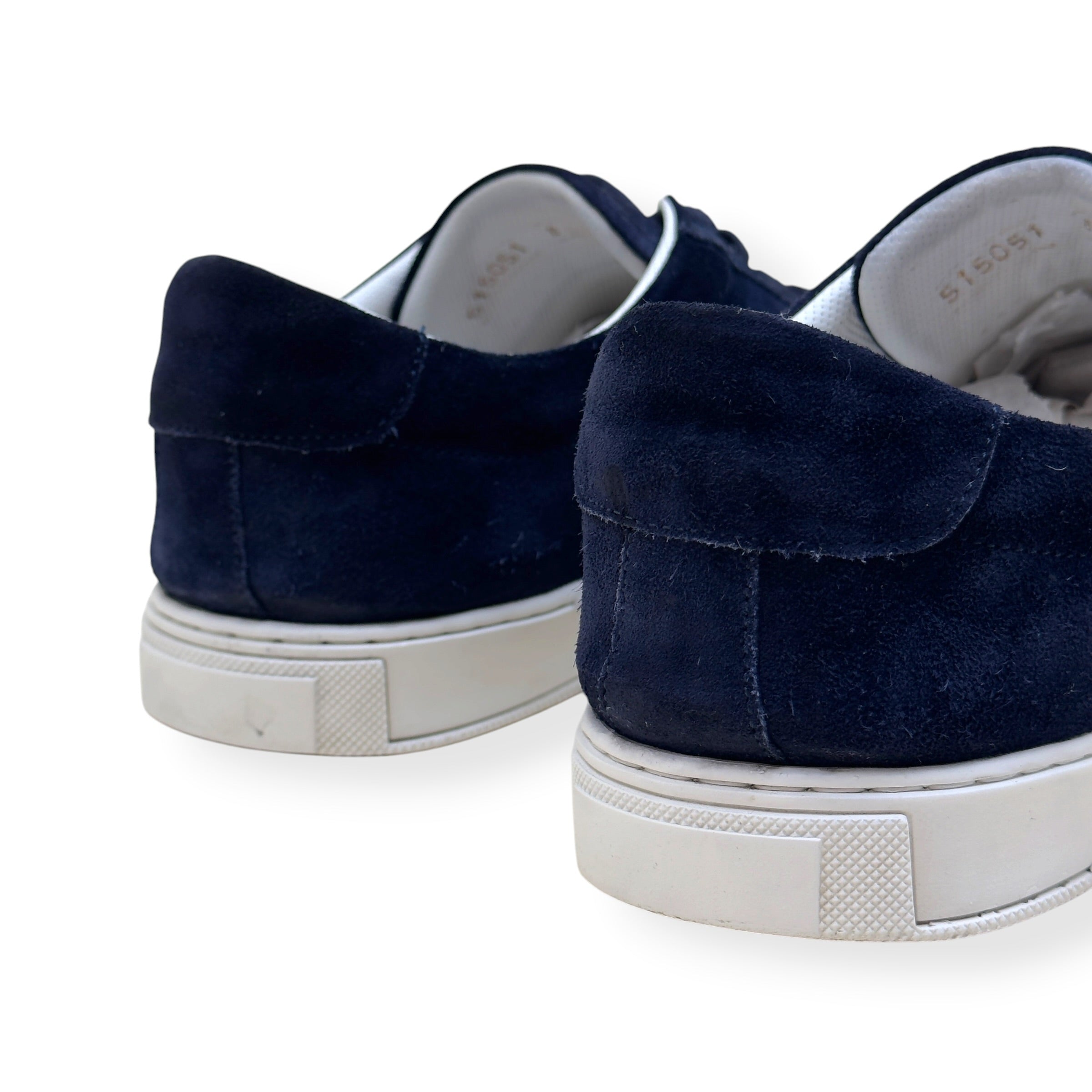 THOM SWEENEY SUEDE SNEAKER NAVY UK8