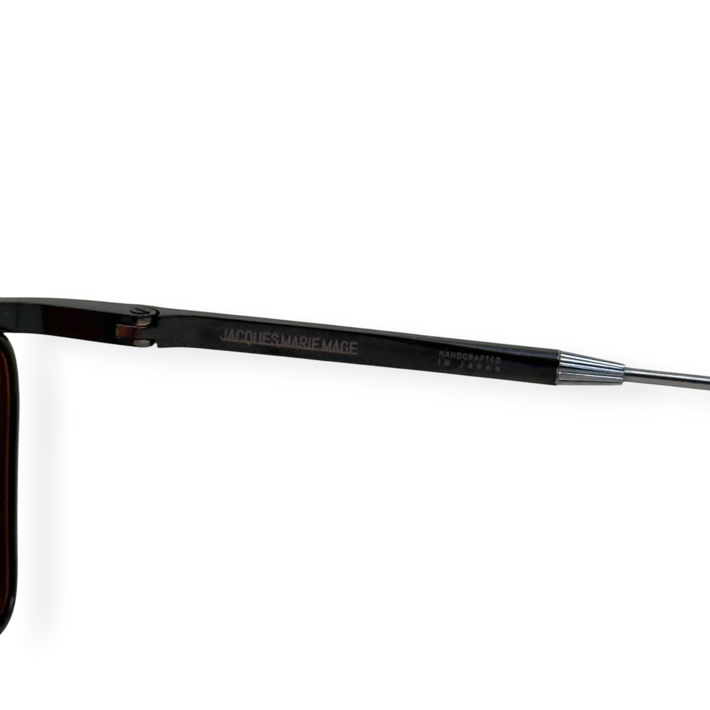 JACQUES MARIE MAGE BOGART LIMITED EDITION SUNGLASSES BLACK / ORANGE 143/200