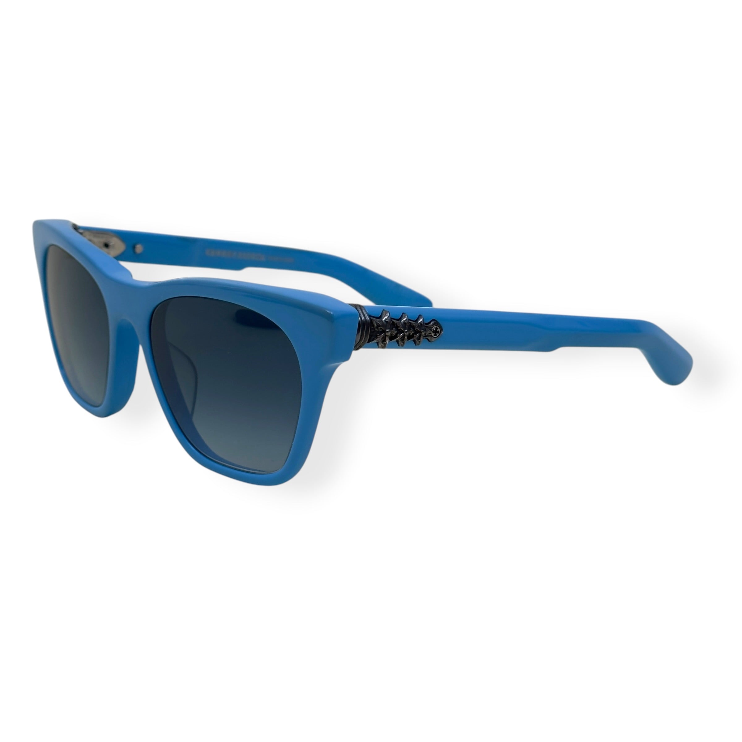 CHROME HEARTS CLITTERATI LIMITED EDITION SUNGLASSES BLUE