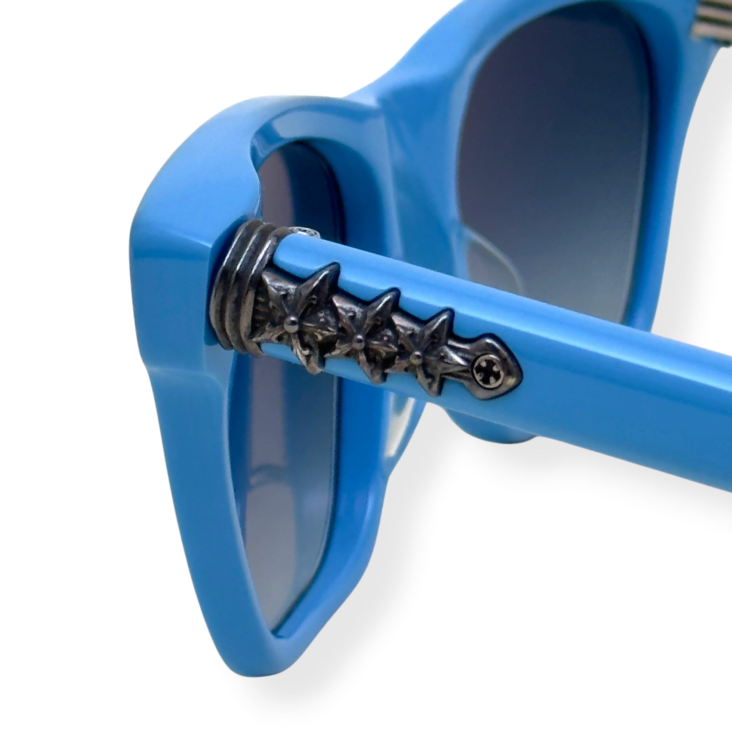 CHROME HEARTS CLITTERATI LIMITED EDITION SUNGLASSES BLUE