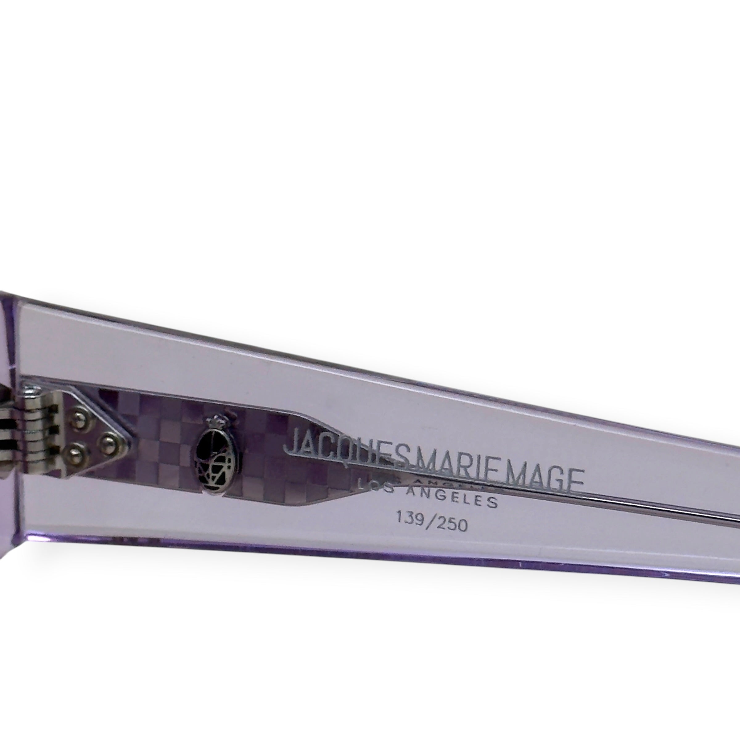 JACQUES MARIE MAGE DEVOTO LIMITED EDITION SUNGLASSES VIOLET 139/250