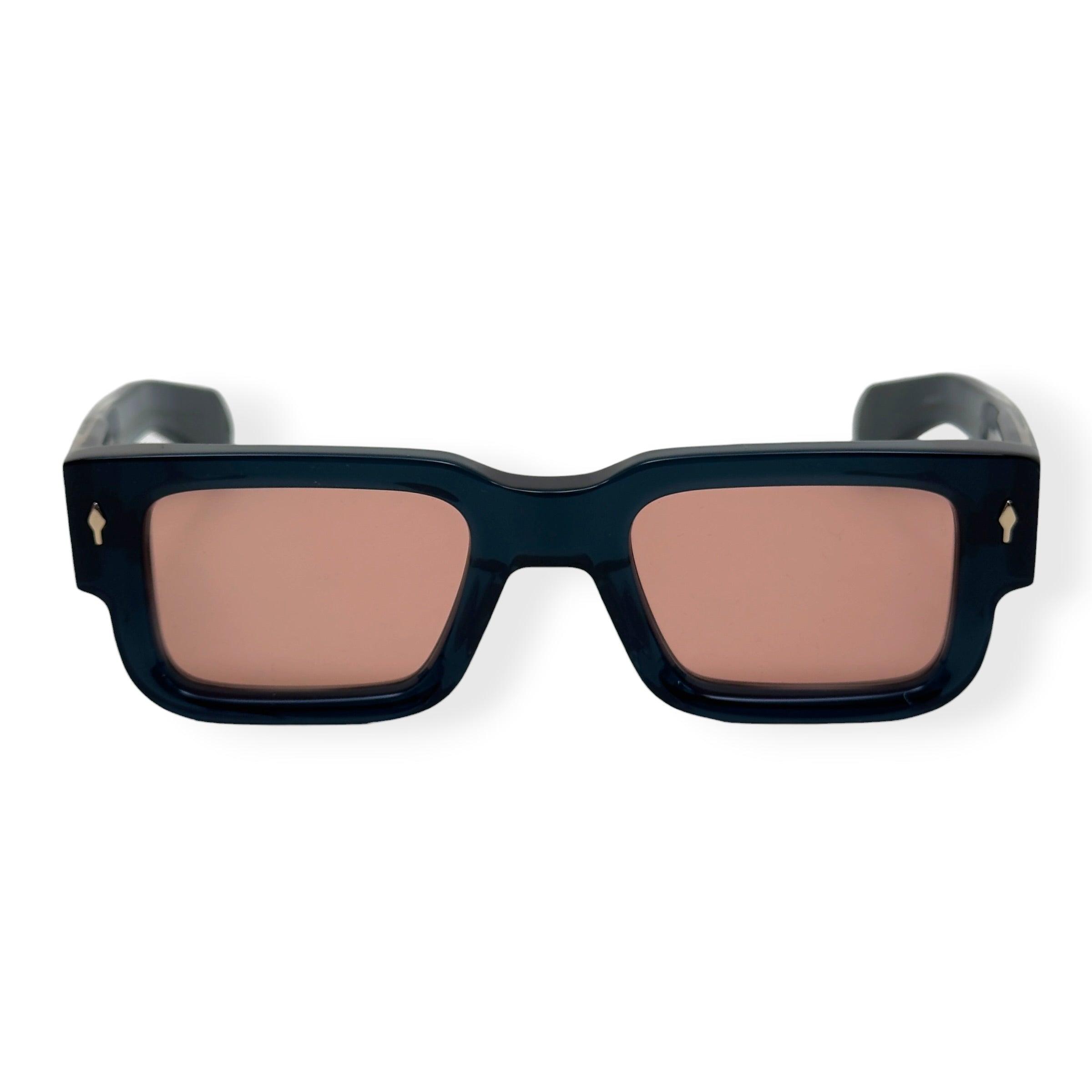 JACQUES MARIE MAGE ASCARI II SQUARE LIMITED EDITION SUNGLASSES TEAL 141/250