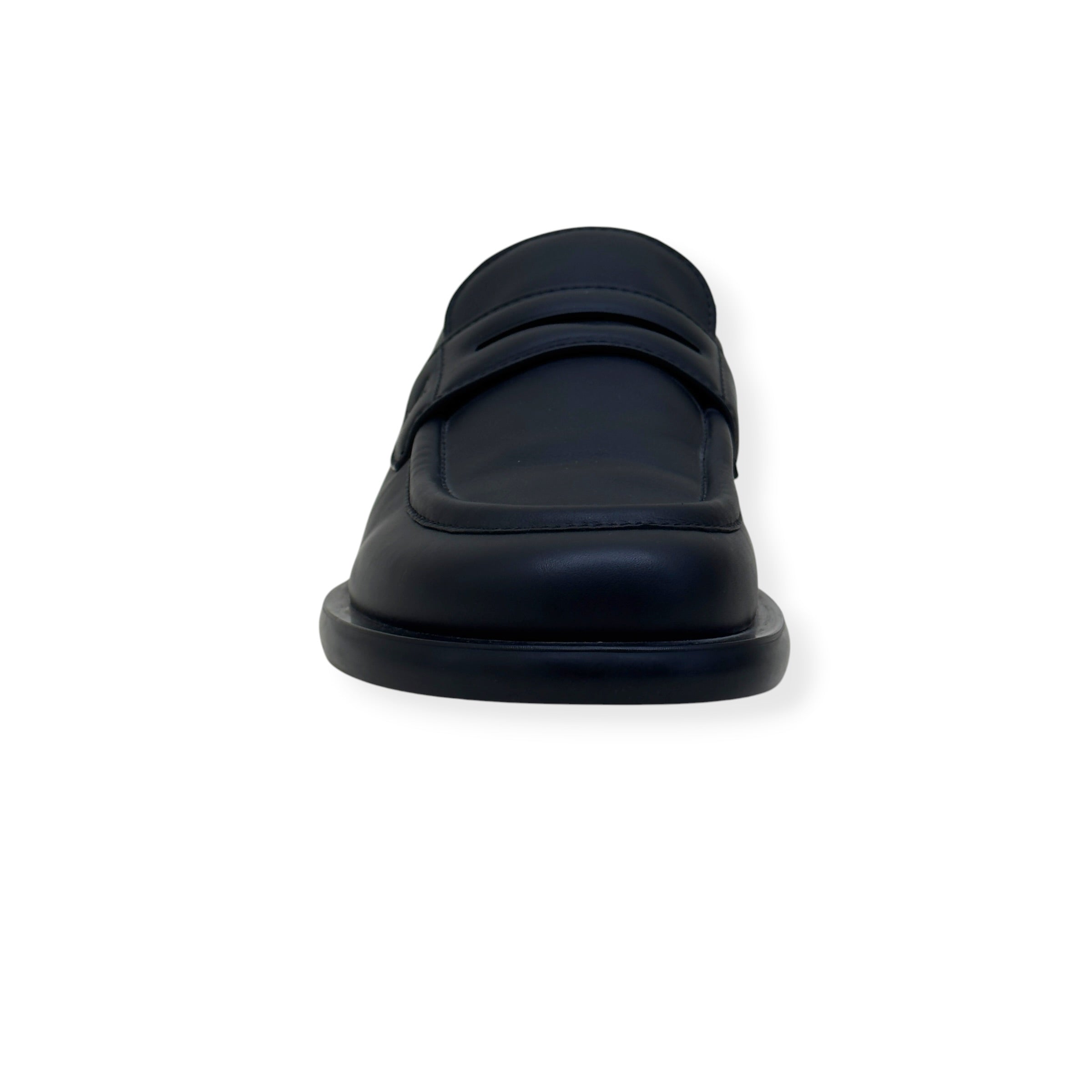 LOUIS VUITTON DANDY LEATHER LOAFER BLACK UK10