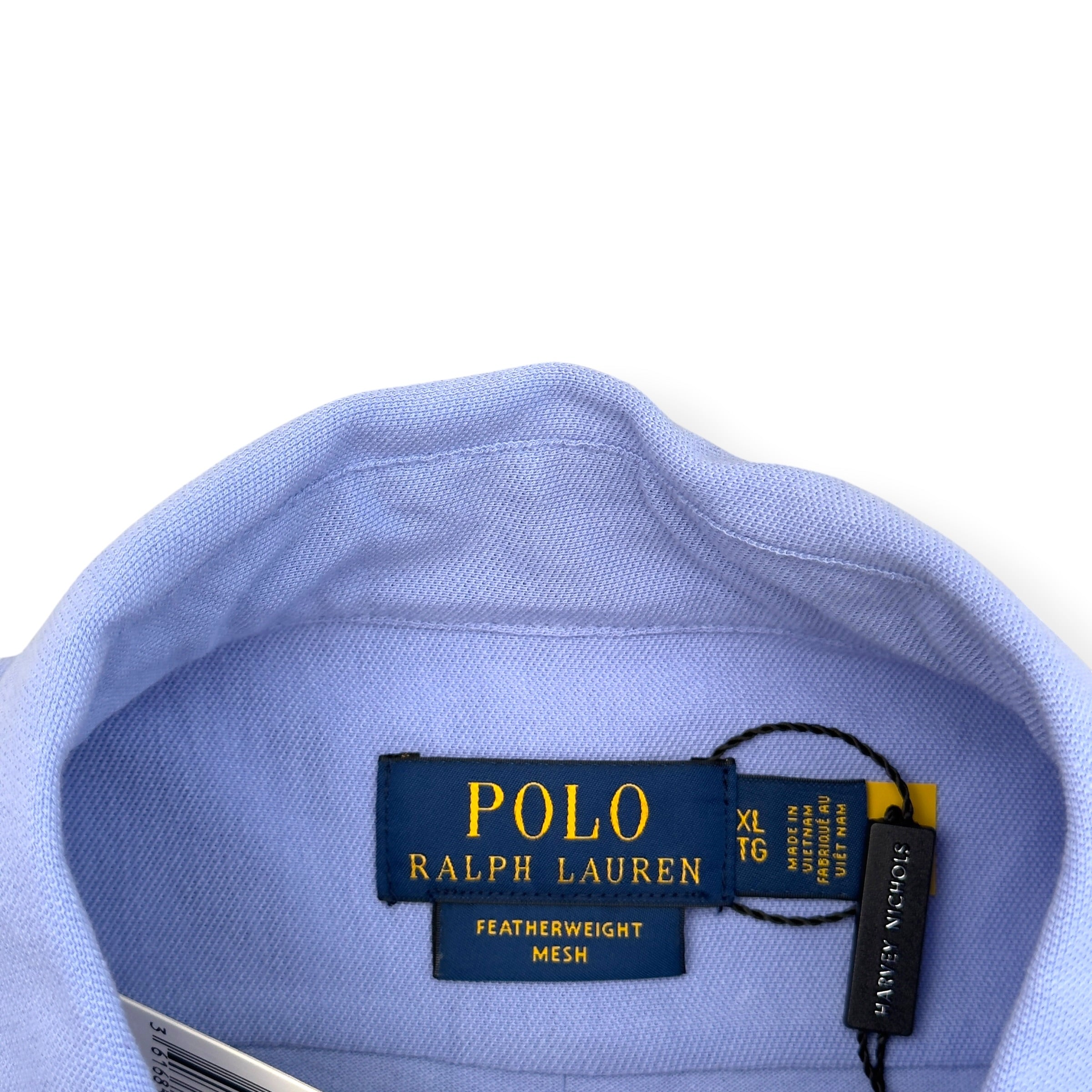 POLO RALPH LAUREN FEATHERWEIGHT MESH SHIRT BLUE XL