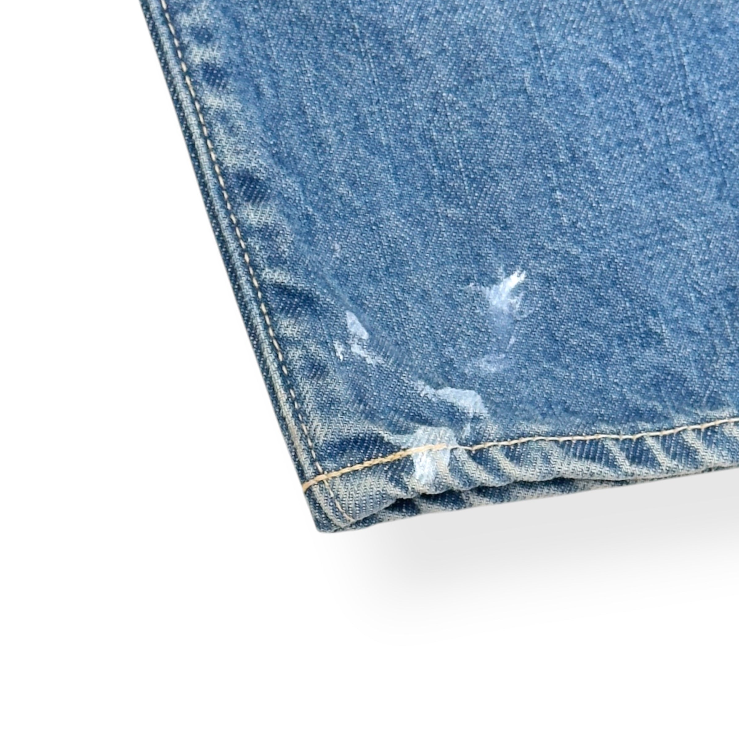 KAPITAL MONKEY CISCO JEWEL EMBELLISHED JEANS BLUE 34 / L