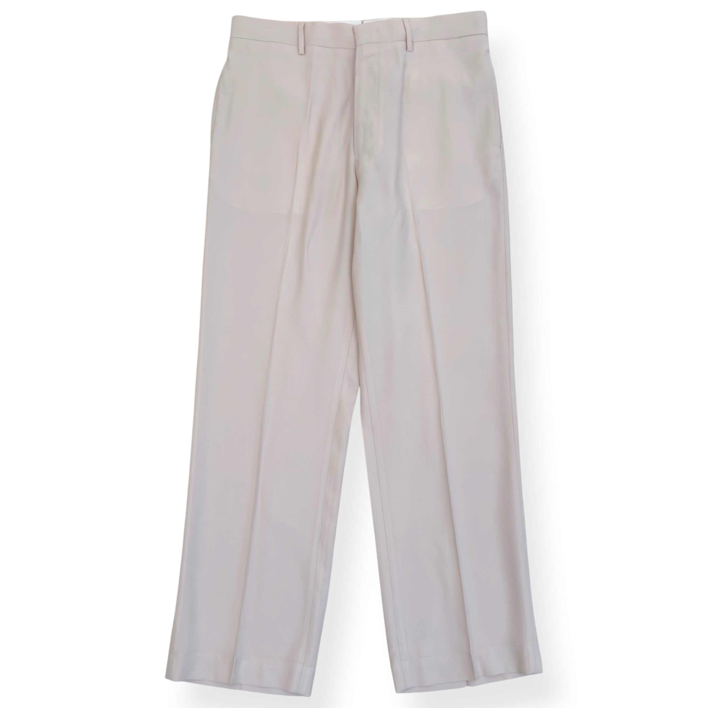 THOM SWEENEY TAILORED TROUSERS ECRU 50 / M