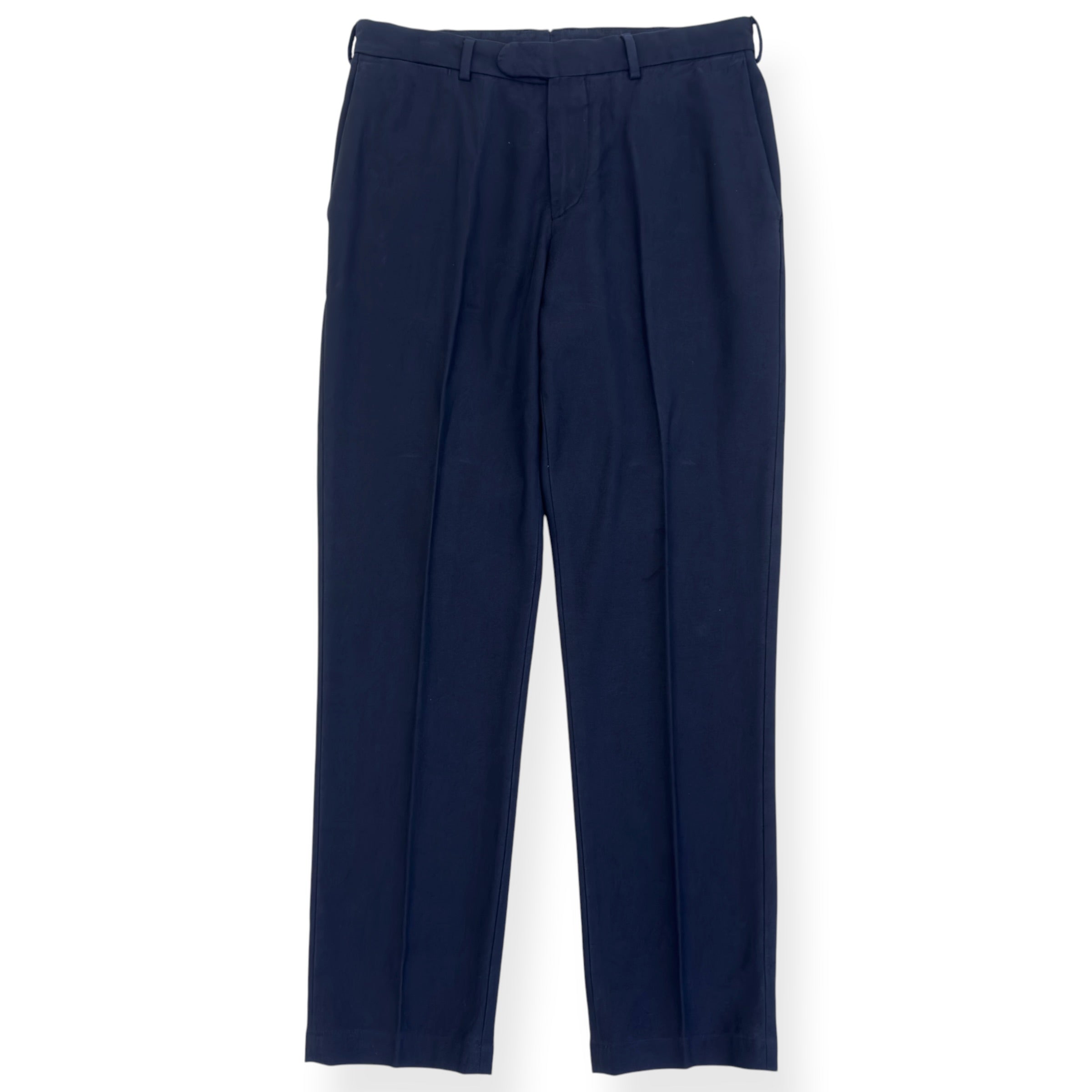 THOM SWEENEY TAILORED TROUSERS NAVY 50 / M