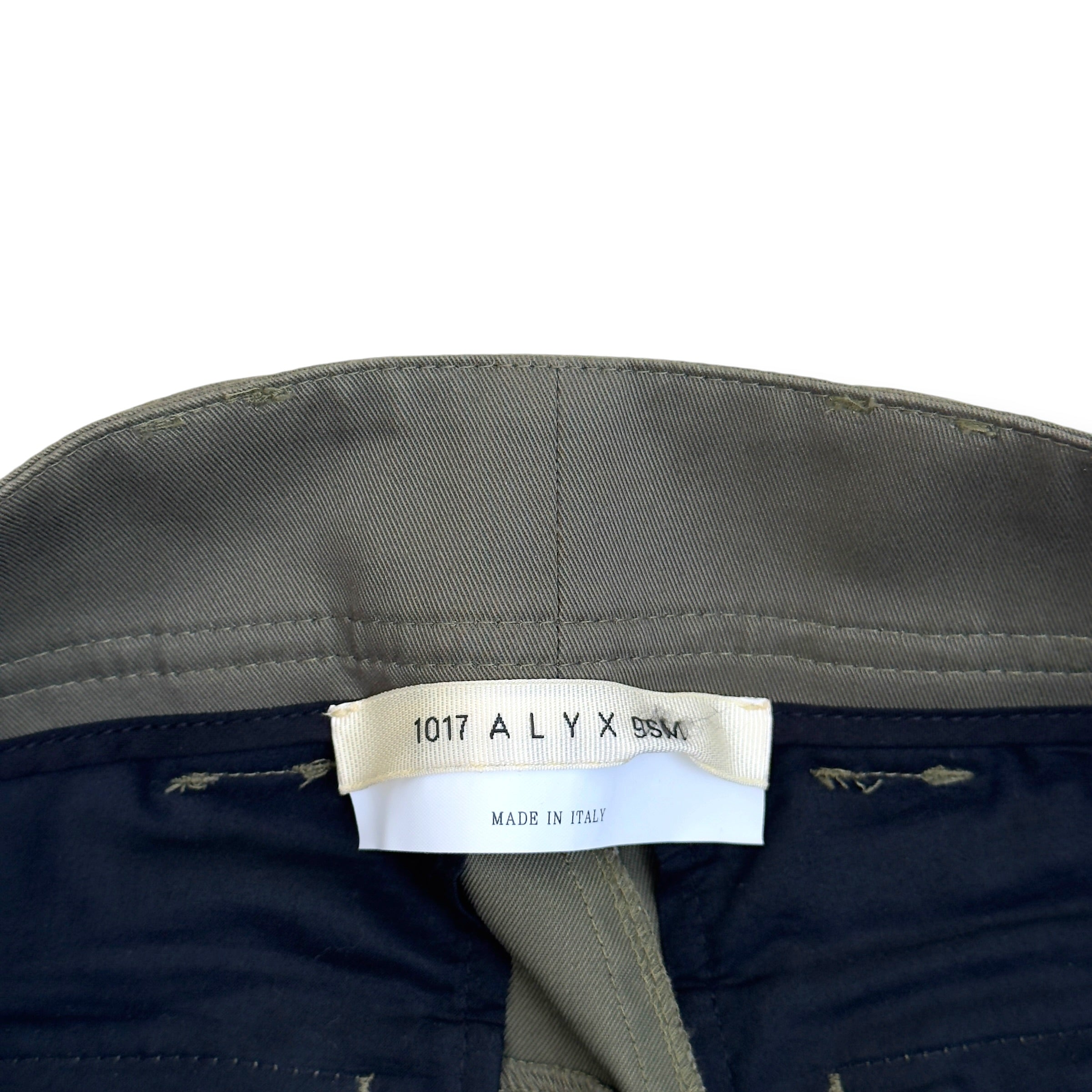 1017 ALYX 9SM CARGO TROUSERS KHAKI 48 / M