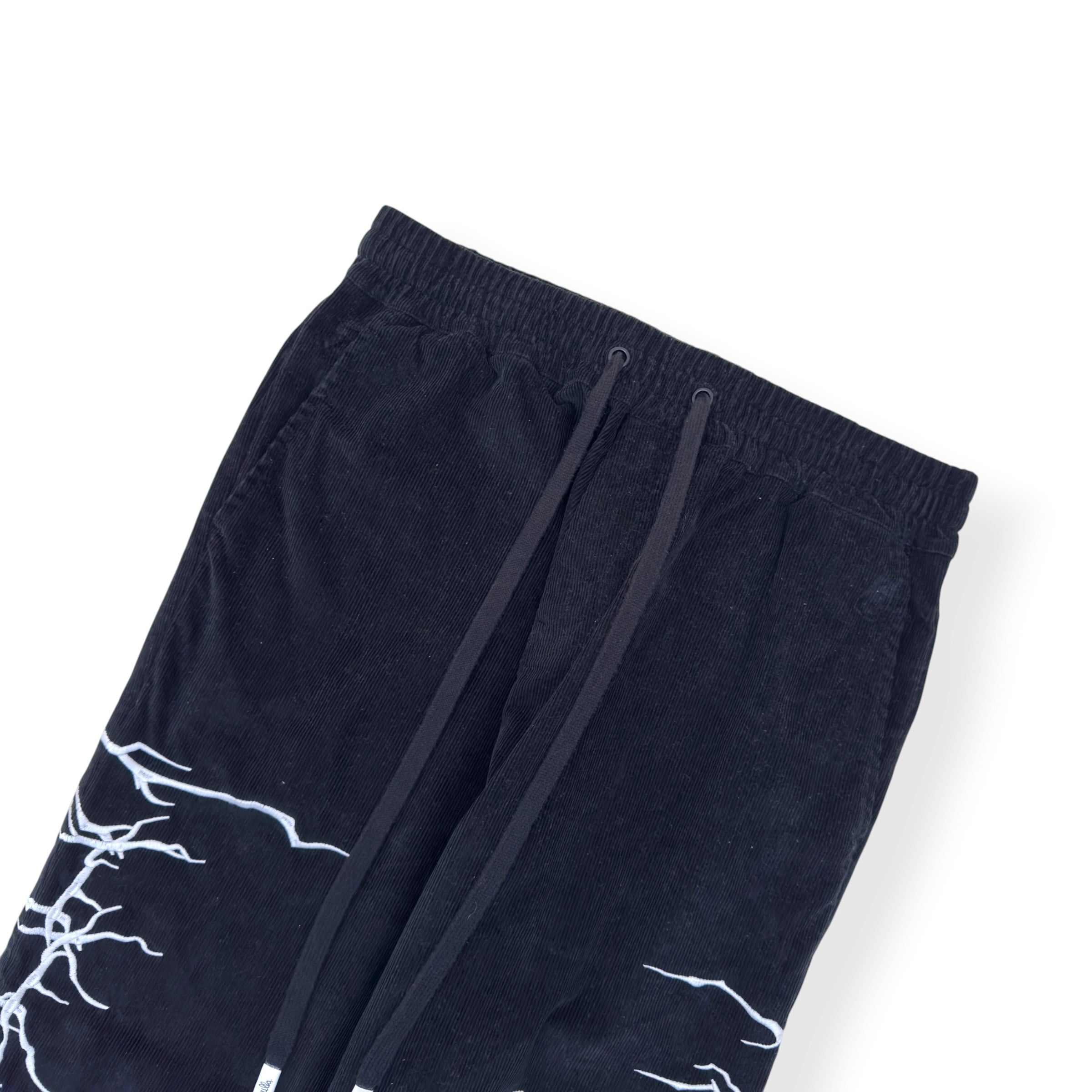 HACULLA FALLEN ANGEL PRINT TROUSERS BLACK / WHITE M