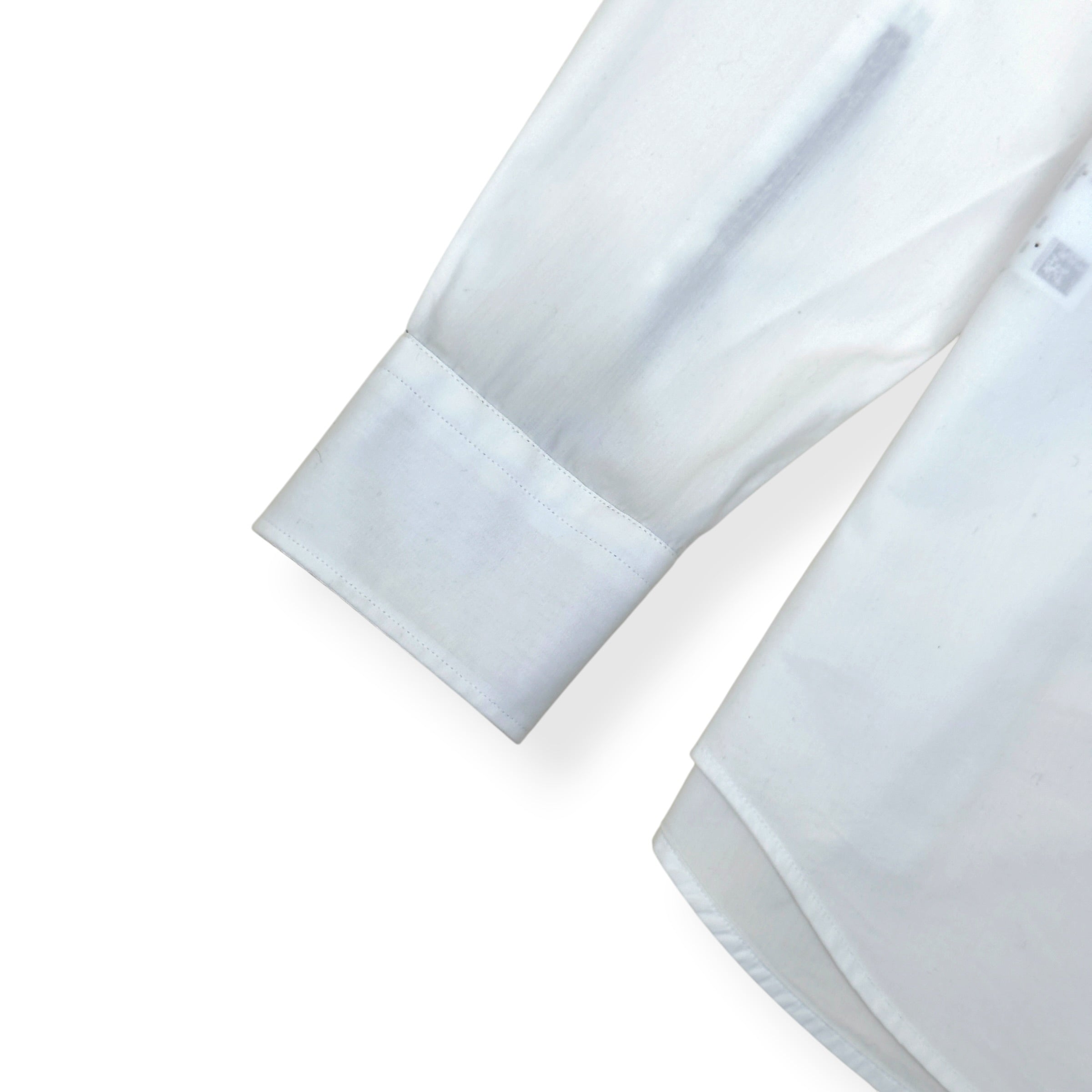 HUGO BOSS SLIM FIT COTTON SHIRT WHITE S