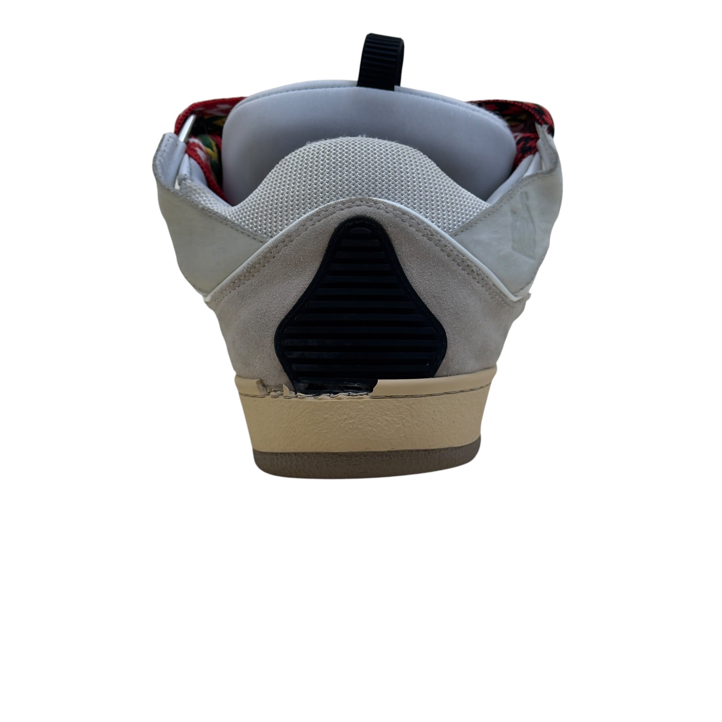 LANVIN CURB LEATHER SNEAKER WHITE / BLACK 43 / UK9