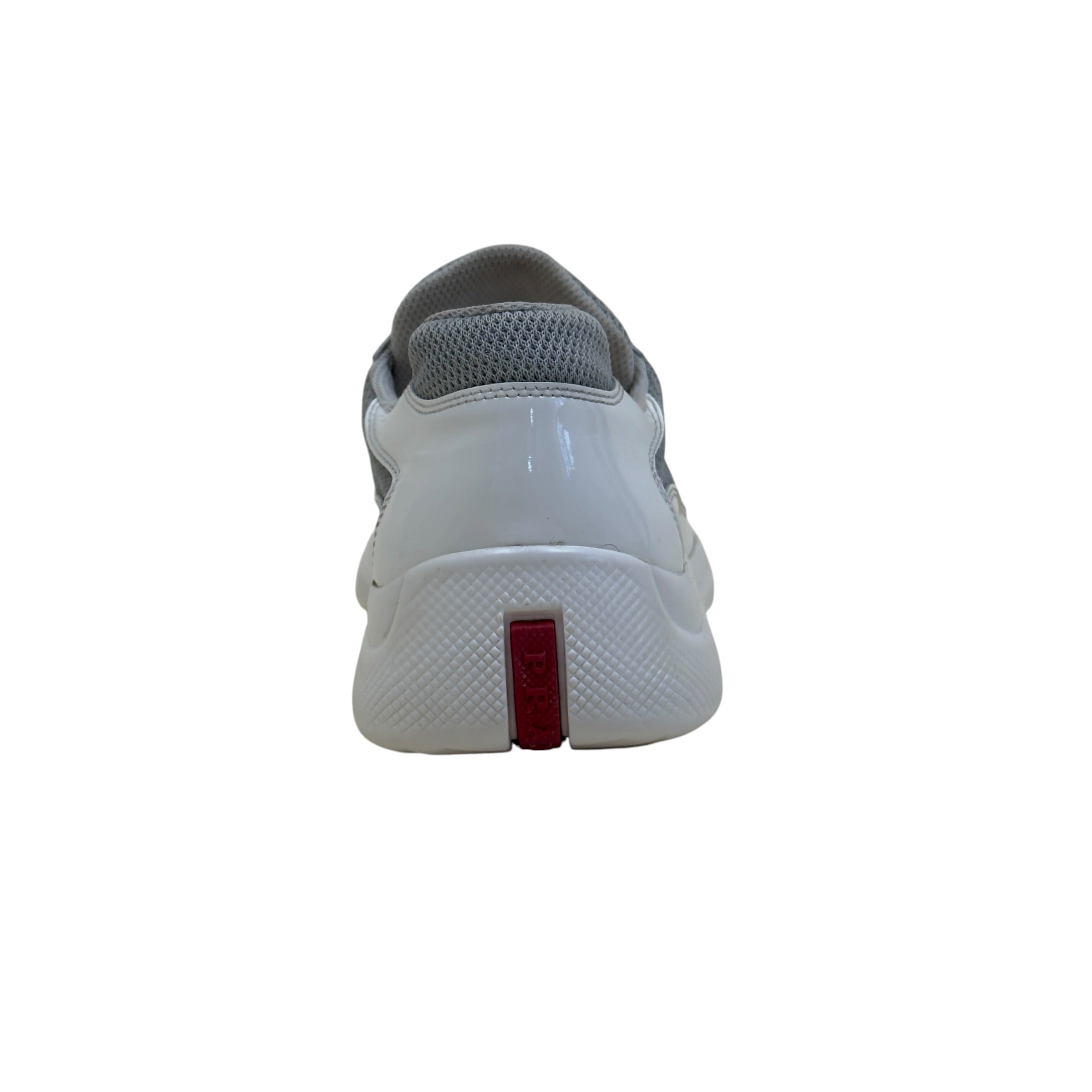 PRADA AMERICA'S CUP SNEAKERS WHITE / GREY UK9