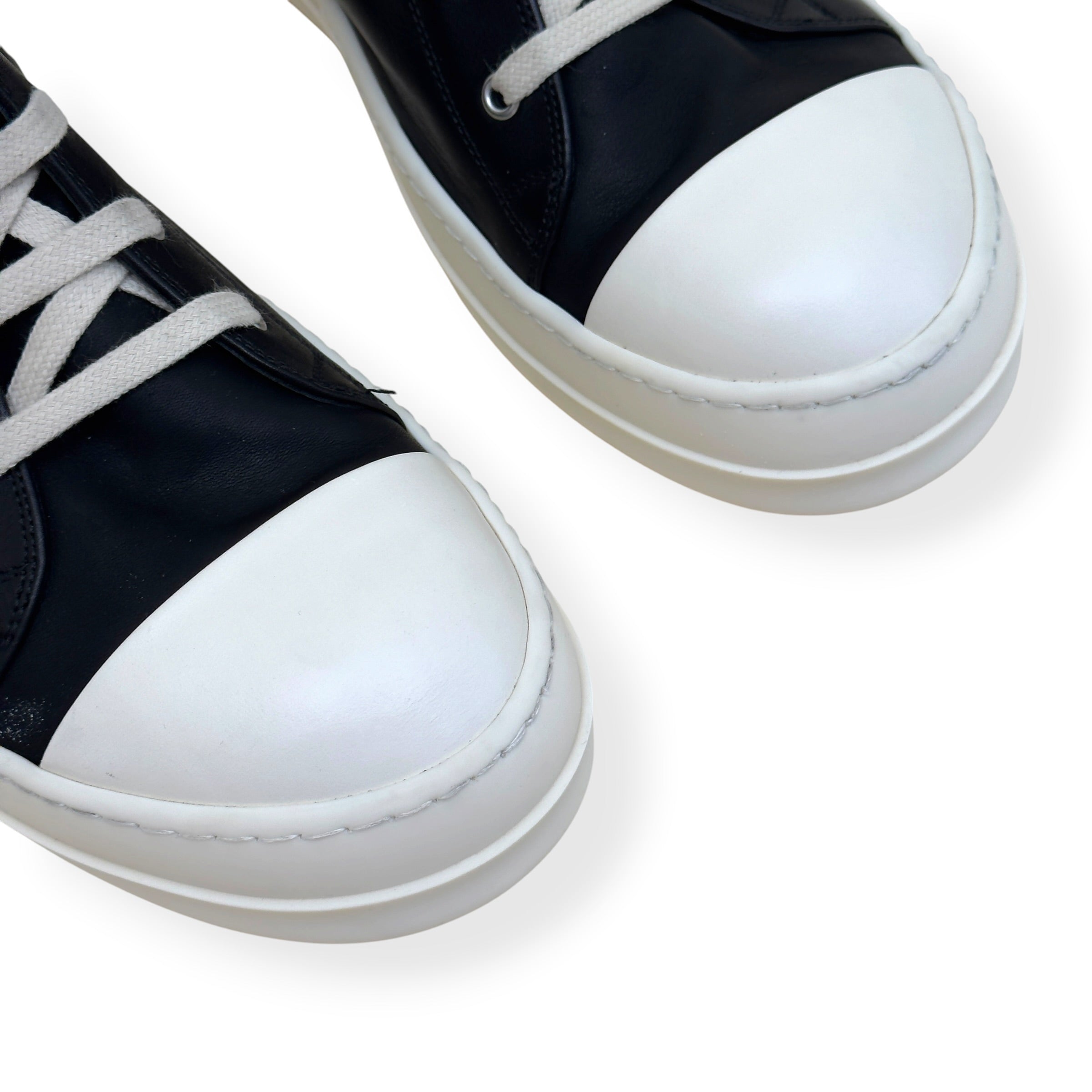 RICK OWENS RAMONES HIGH-TOP SNEAKER BLACK 45 / UK11