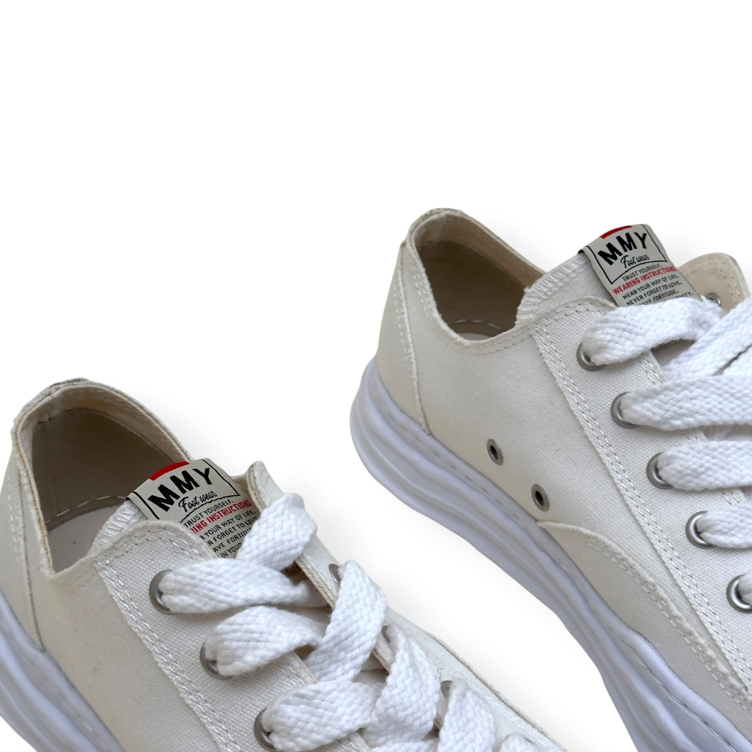 MAISON MIHARA YASUHIRO PETERSON LOW-TOP SNEAKER WHITE 45 / UK11