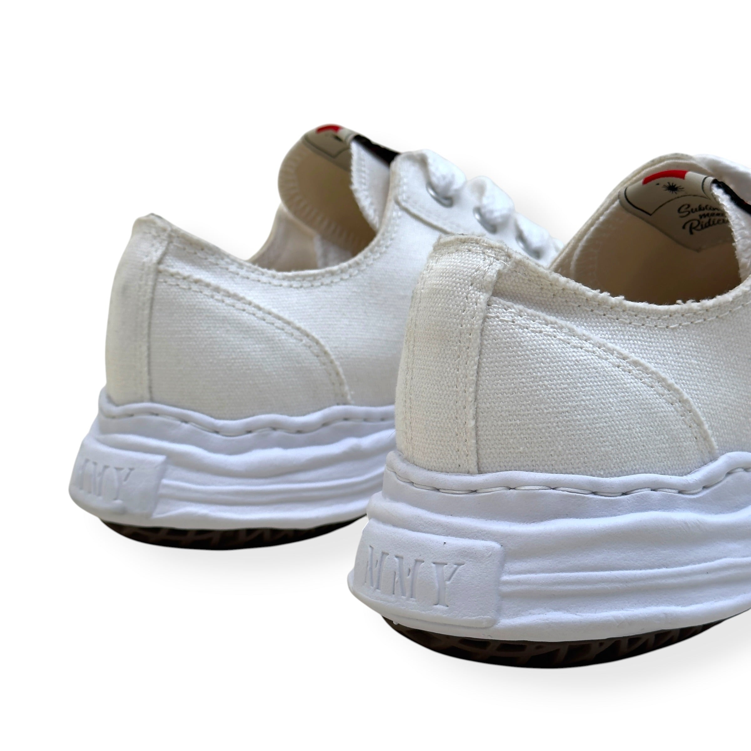 MAISON MIHARA YASUHIRO PETERSON LOW-TOP SNEAKER WHITE 45 / UK11