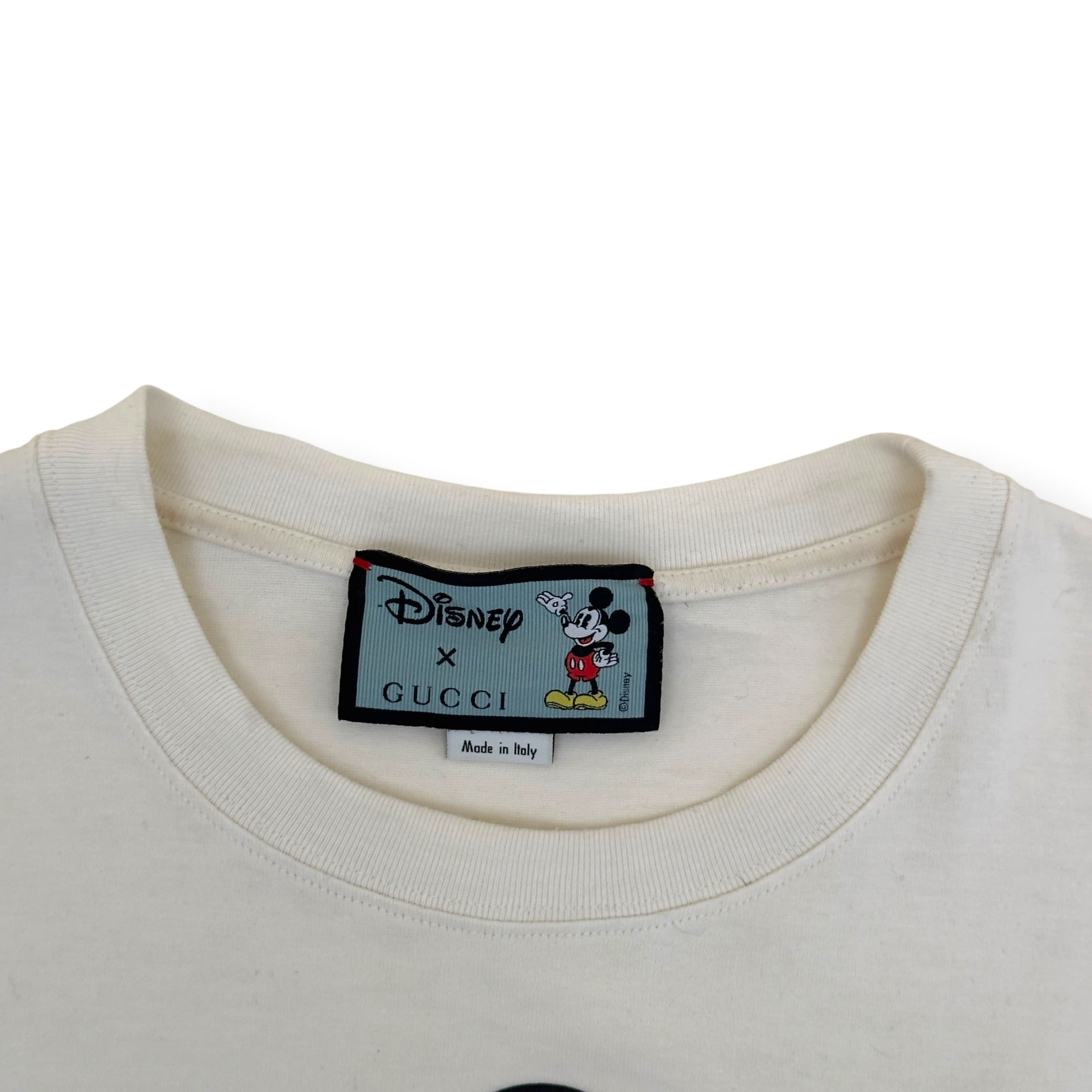 GUCCI X DISNEY MICKEY MOUSE T-SHIRT WHITE M