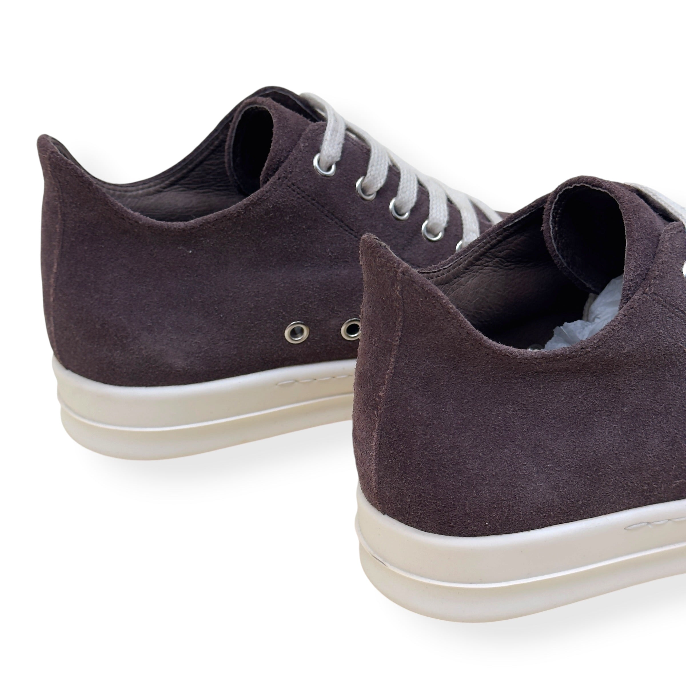 RICK OWENS RAMONES SNEAKER BROWN 41 / UK7