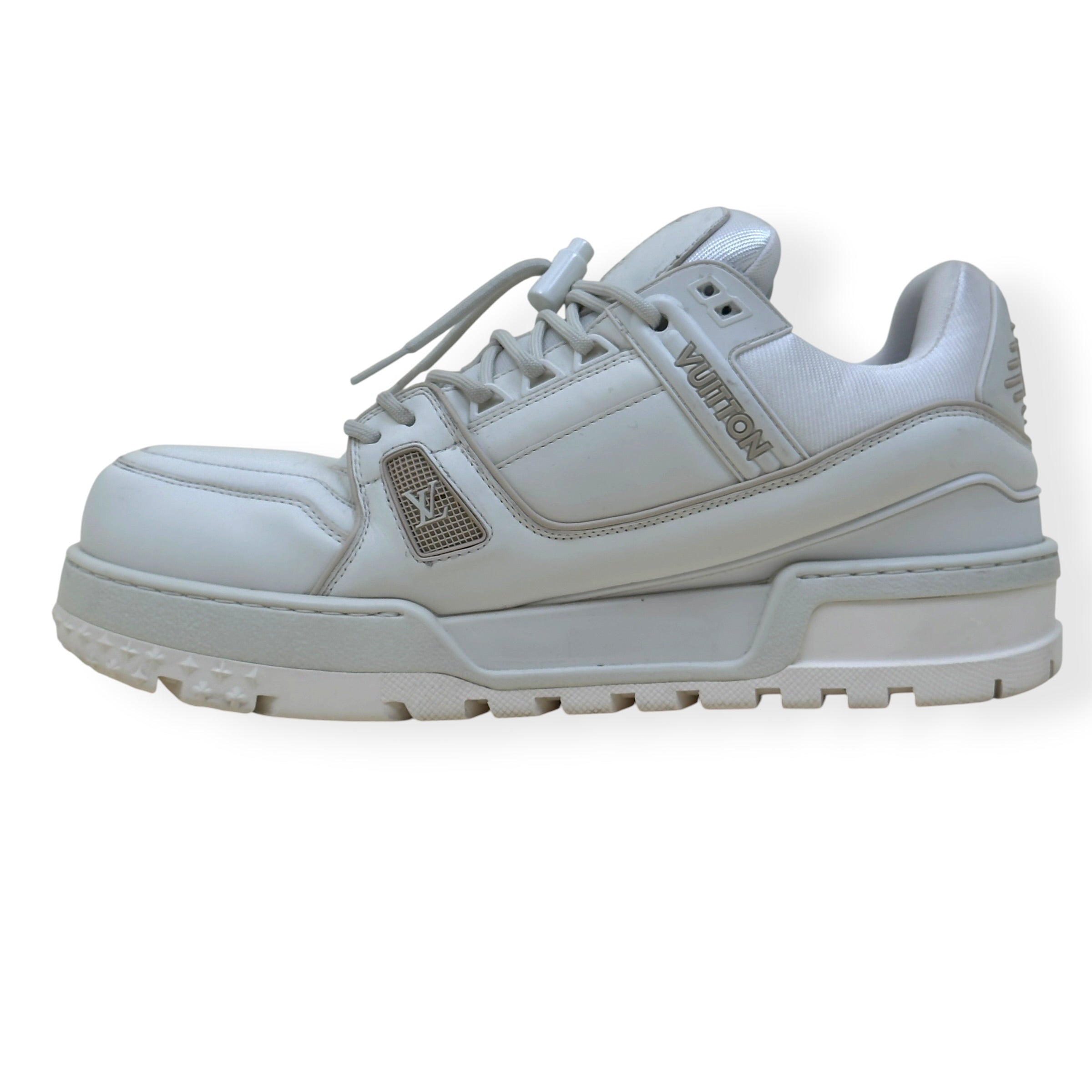 LOUIS VUITTON LV MAXI TRAINER WHITE UK9.5