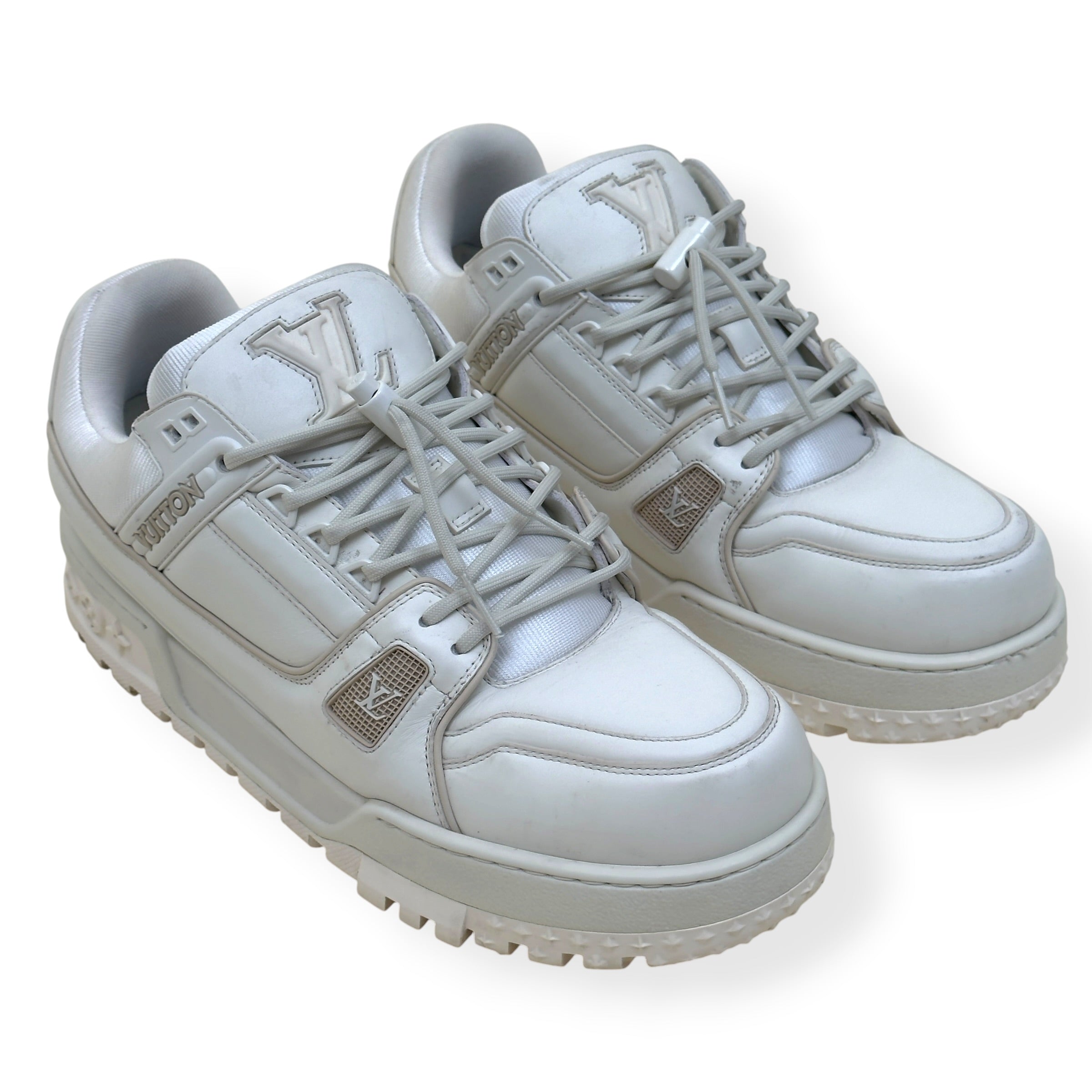 LOUIS VUITTON LV MAXI TRAINER WHITE UK9.5