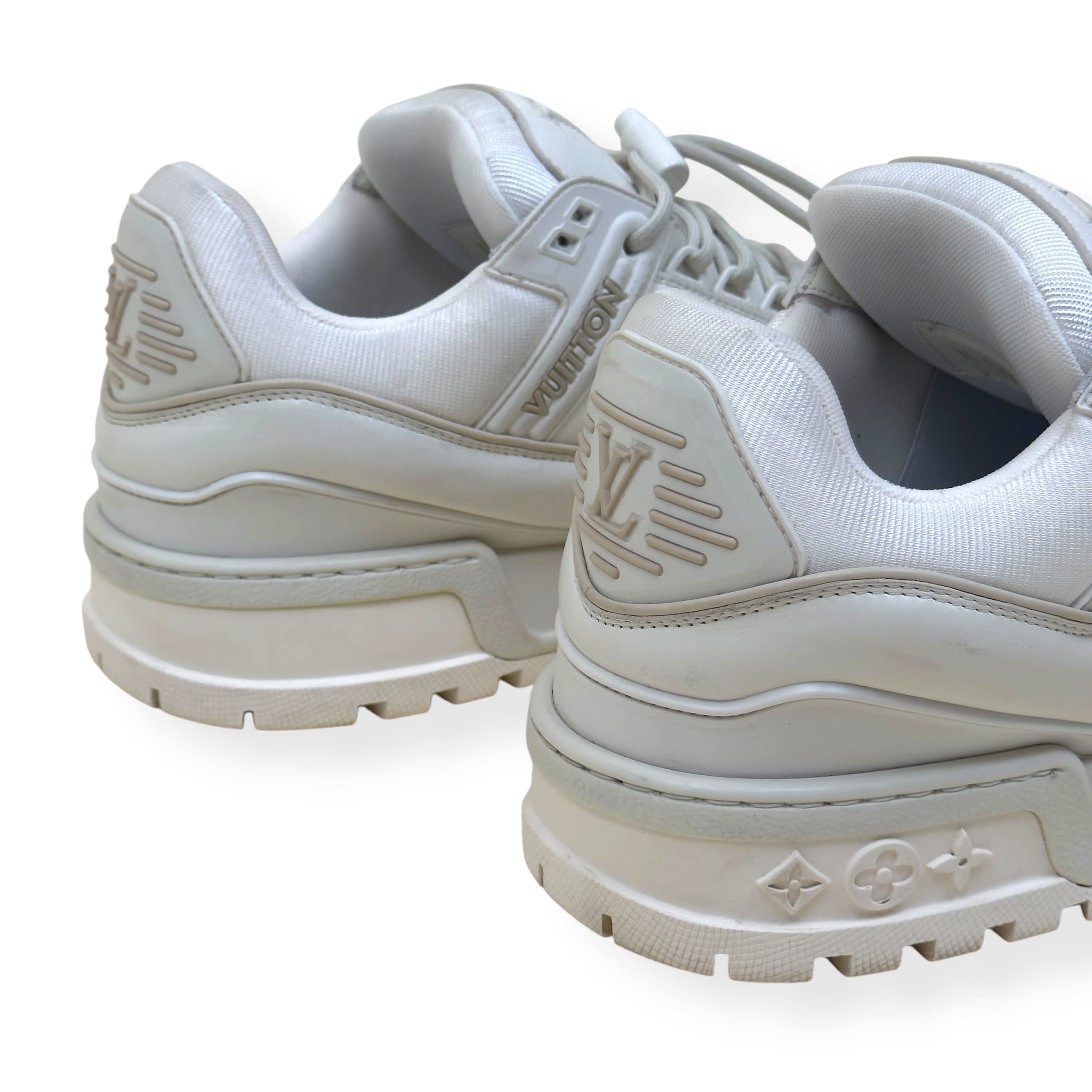 LOUIS VUITTON LV MAXI TRAINER WHITE UK9.5
