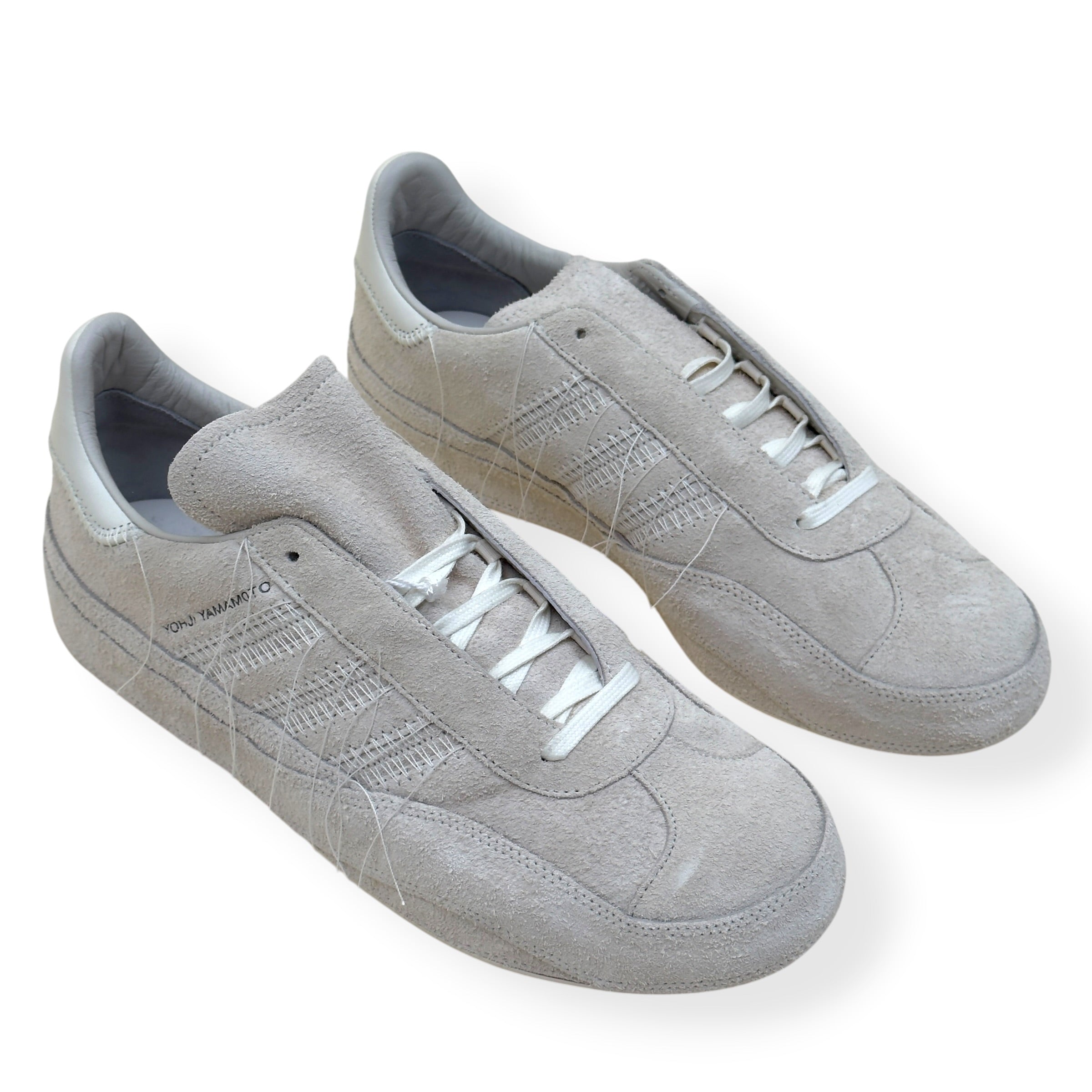 ADIDAS Y-3 GAZELLE SNEAKER CLEAR ONIX UK10.5