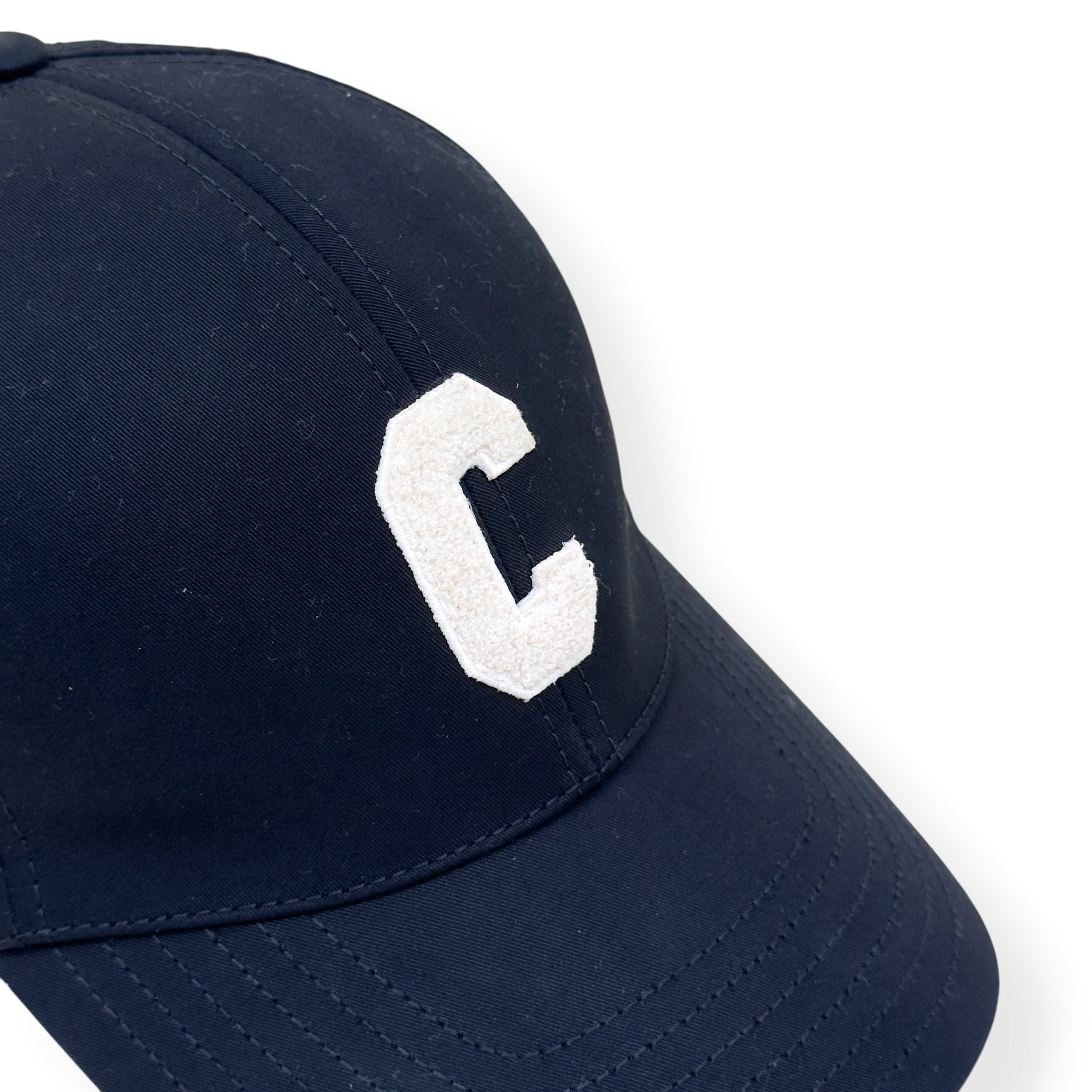 CELINE INITIAL LOGO BASEBALL CAP BLACK L