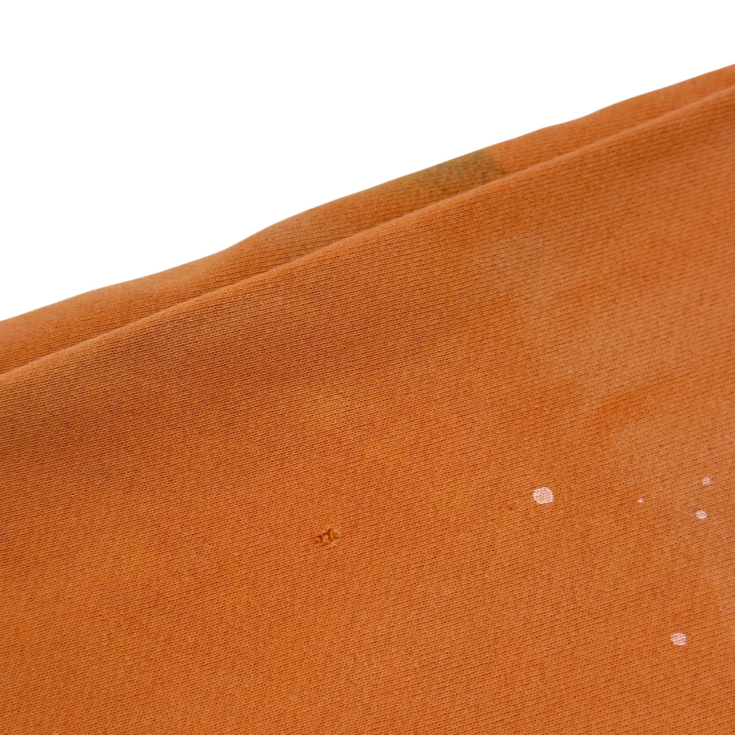 GALLERY DEPT. FLARE DISTRESSED SWEATPANTS ORANGE XL