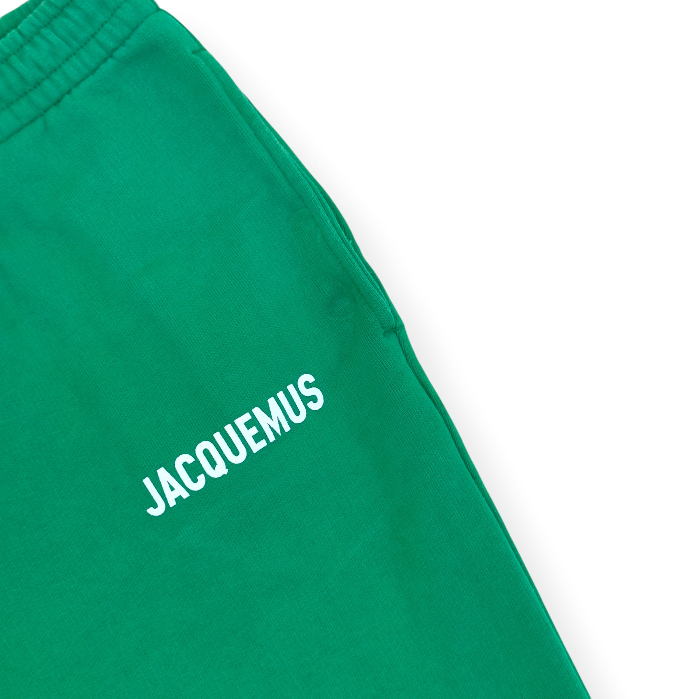 JACQUEMUS LOGO SWEATPANTS GREEN L