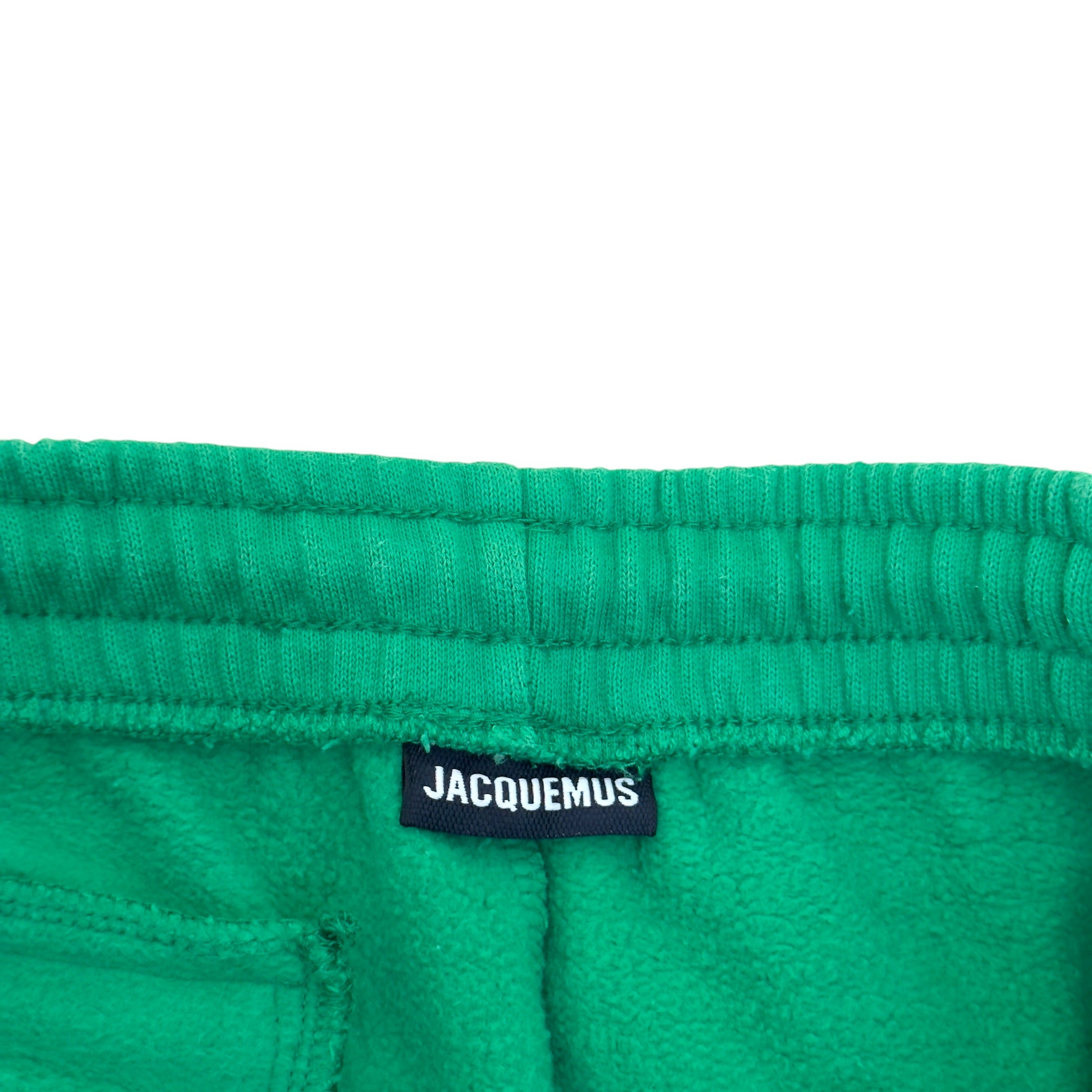 JACQUEMUS LOGO SWEATPANTS GREEN L
