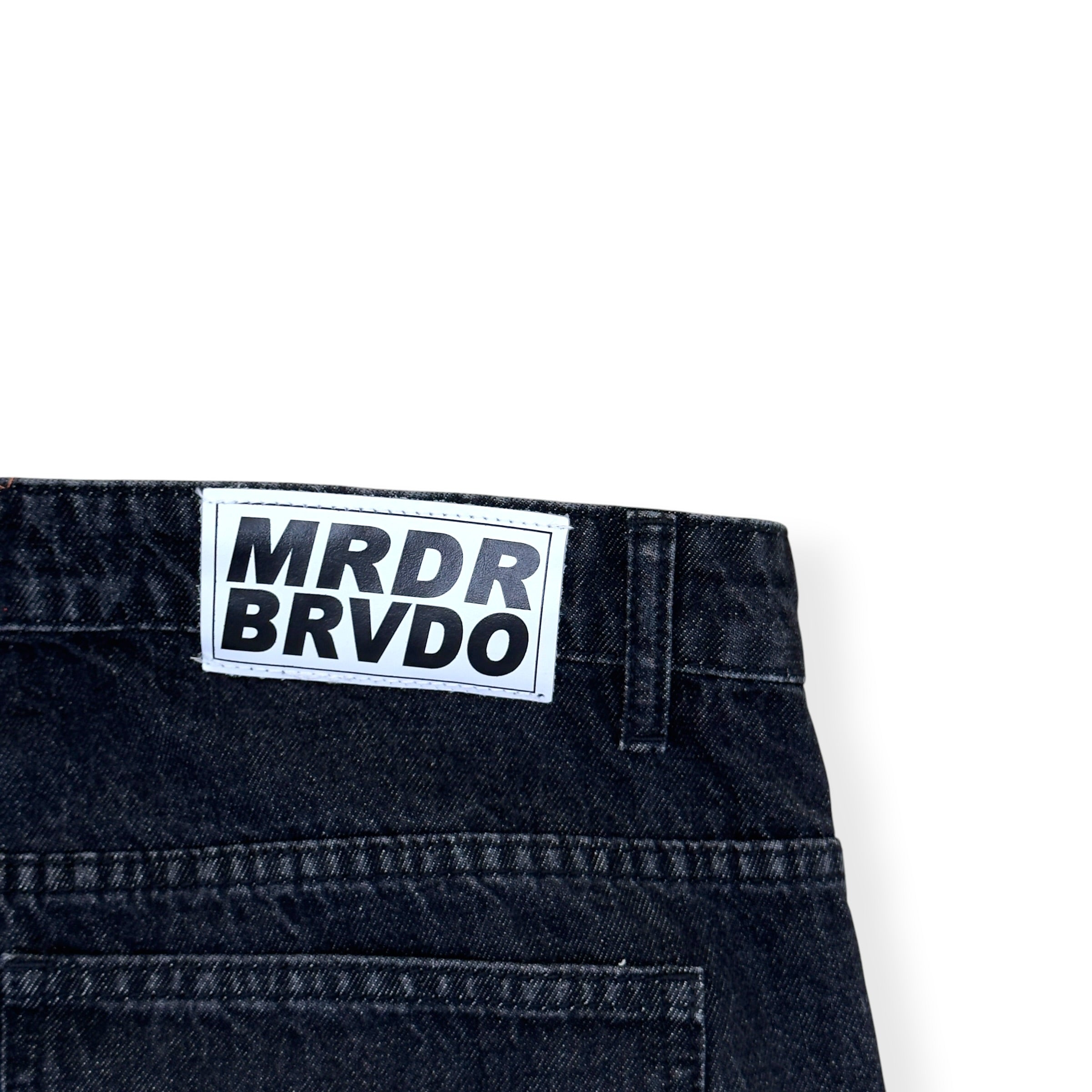 WHO DECIDES WAR PATCHWORK JEANS BLACK L
