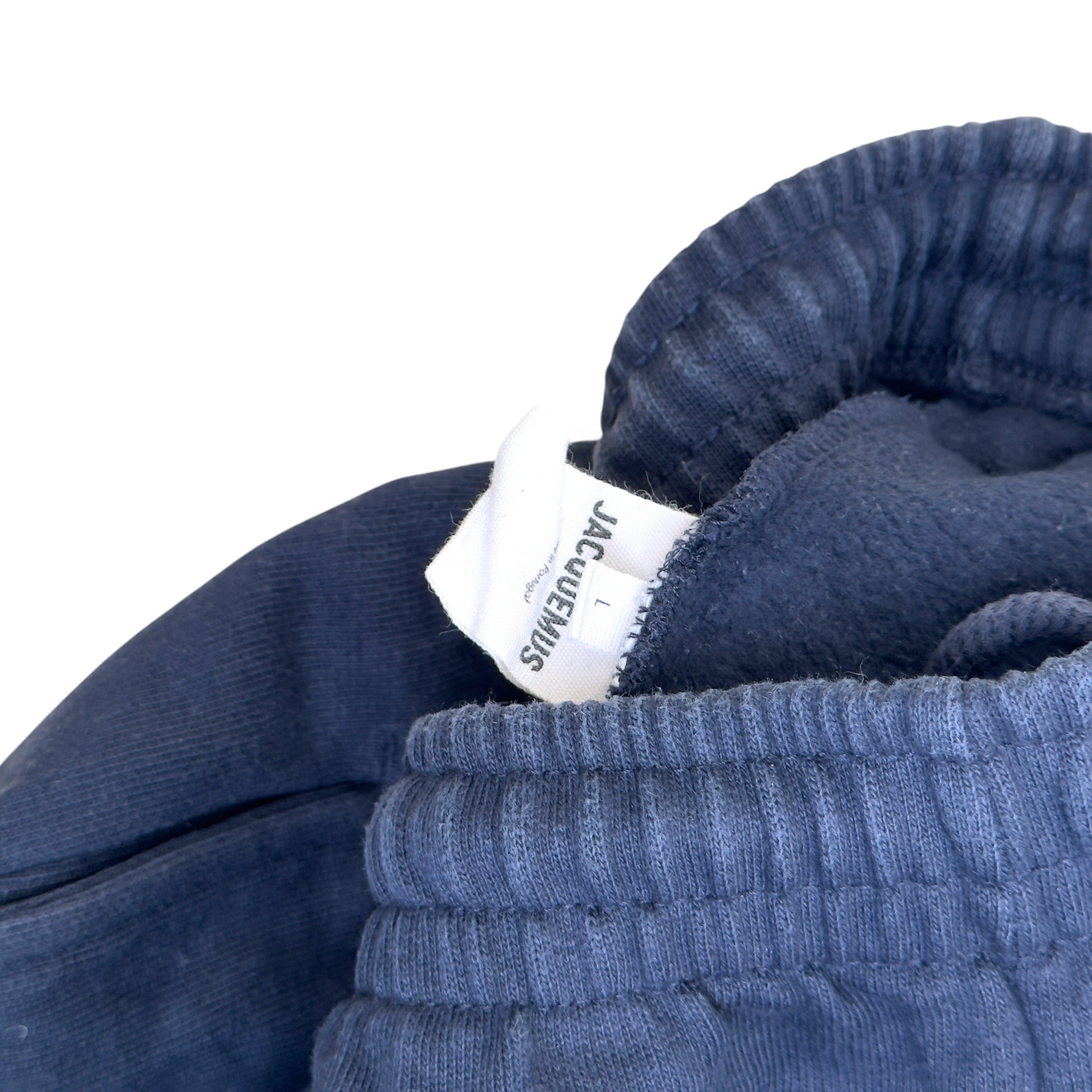 JACQUEMUS LOGO SWEATPANTS NAVY L