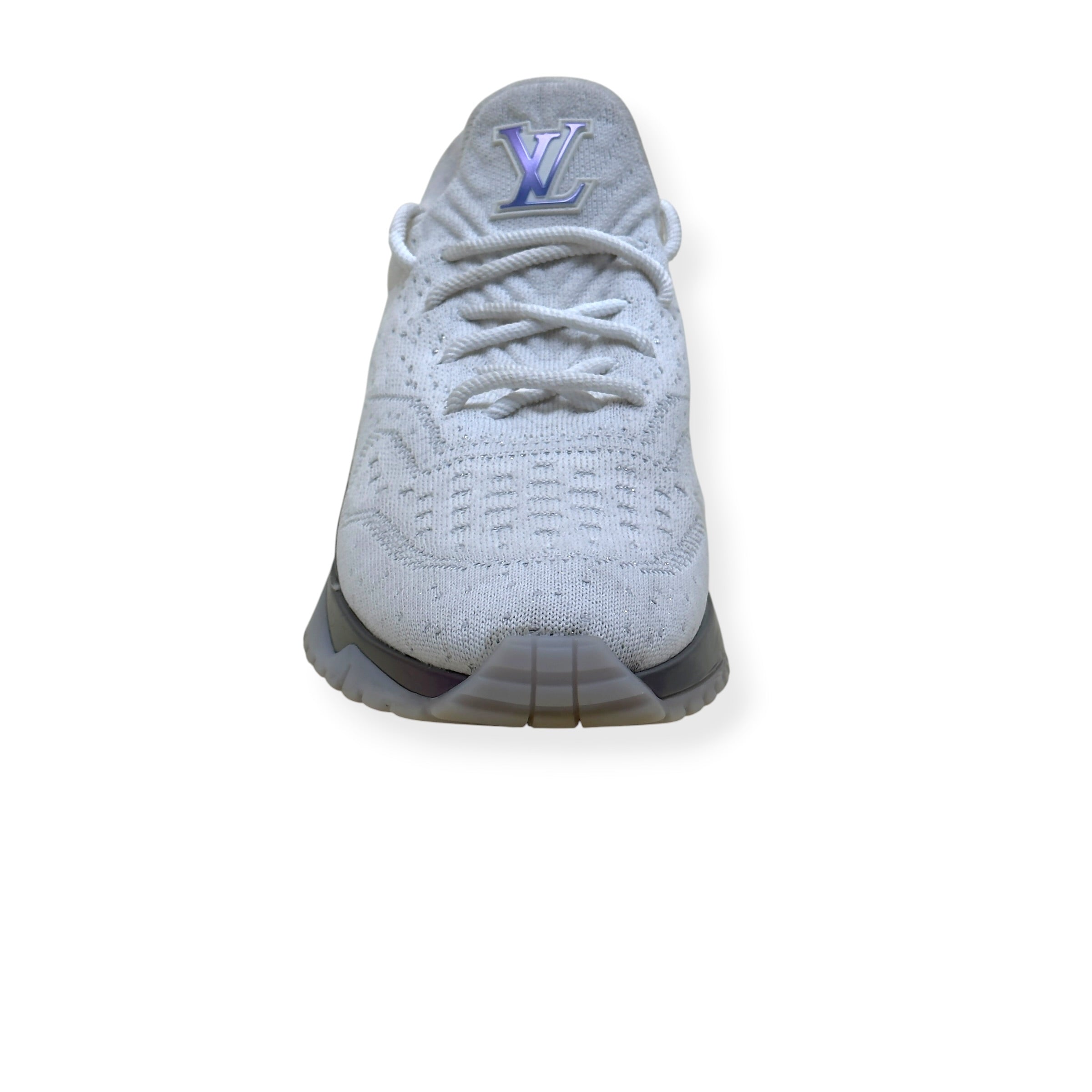 LOUIS VUITTON VNR SNEAKER WHITE / METALLIC UK11