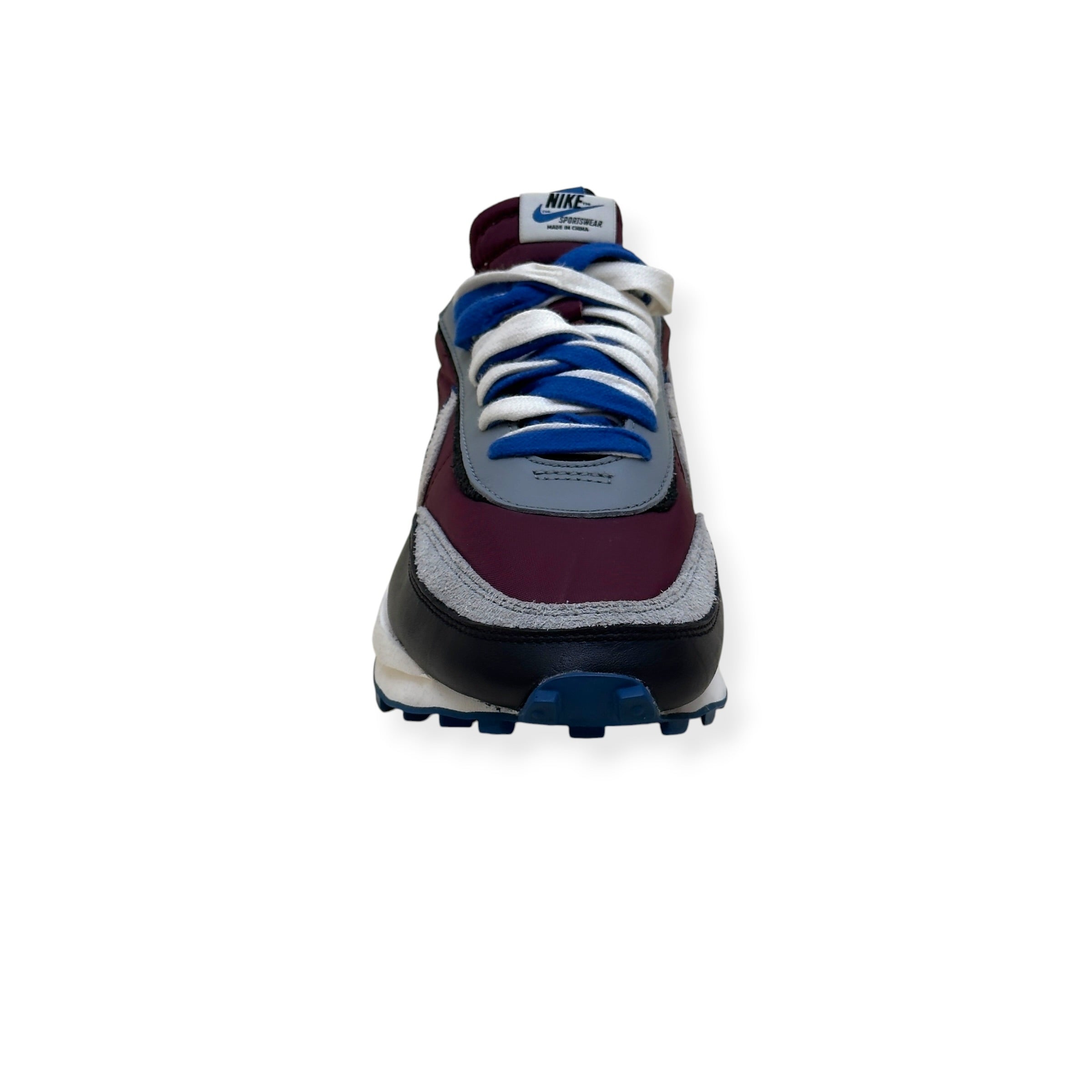 NIKE X SACAI X UNDERCOVER LDWAFFLE SNEAKER ‘NIGHT MAROON TEAM ROYAL’ UK10