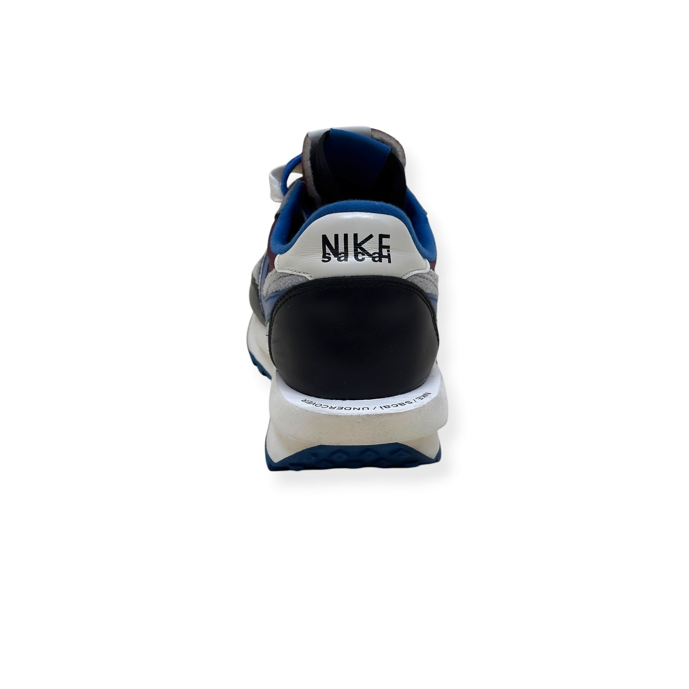 NIKE X SACAI X UNDERCOVER LDWAFFLE SNEAKER ‘NIGHT MAROON TEAM ROYAL’ UK10
