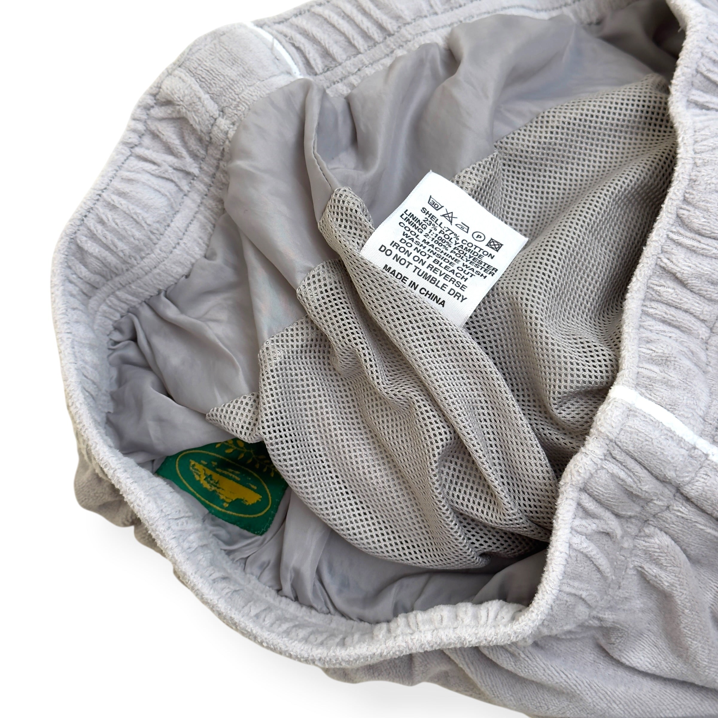 CORTEIZ VELOUR TRACKSUIT BOTTOMS GREY XL