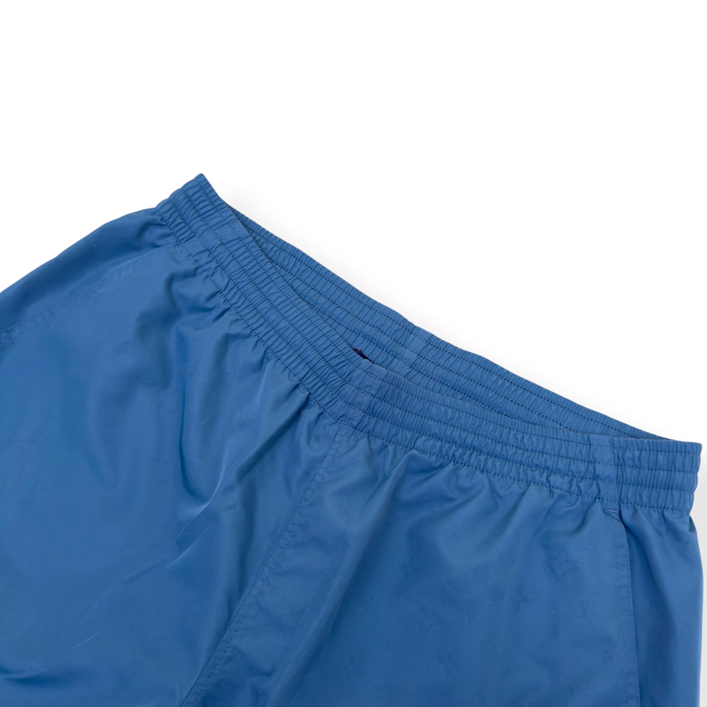 LOUIS VUITTON MONOGRAM SWIM SHORTS BLUE XL
