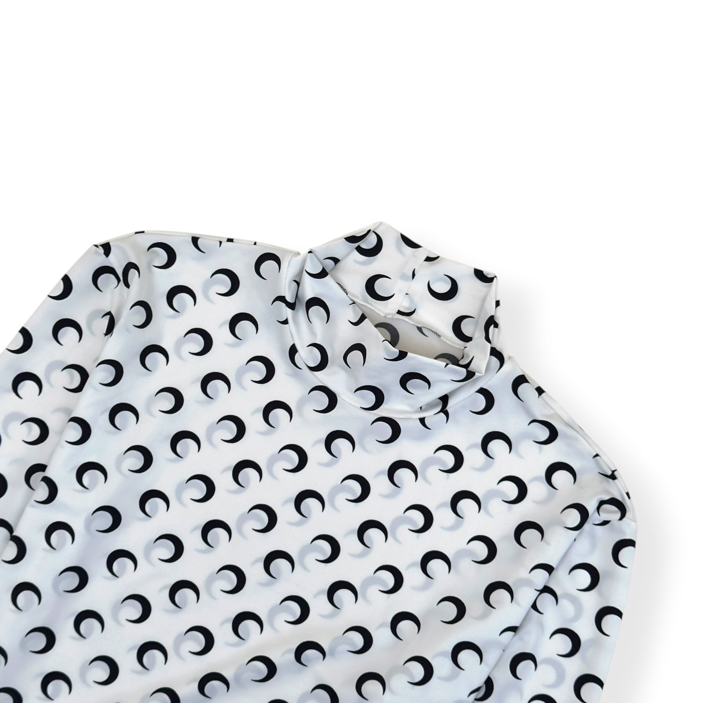 MARINE SERRE MOON PRINT TOP WHITE L